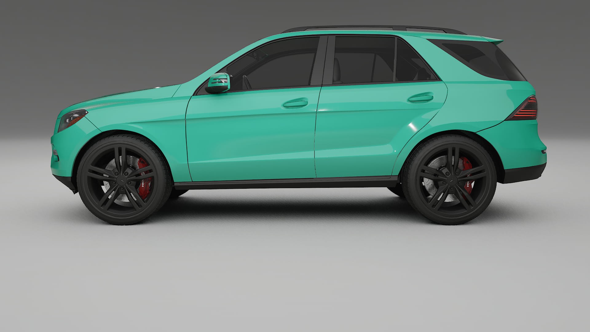 Mercedes M-class W166 TPU Paint Protection Film | JEWEL Color Change PPF Full Pre-Cut Kit