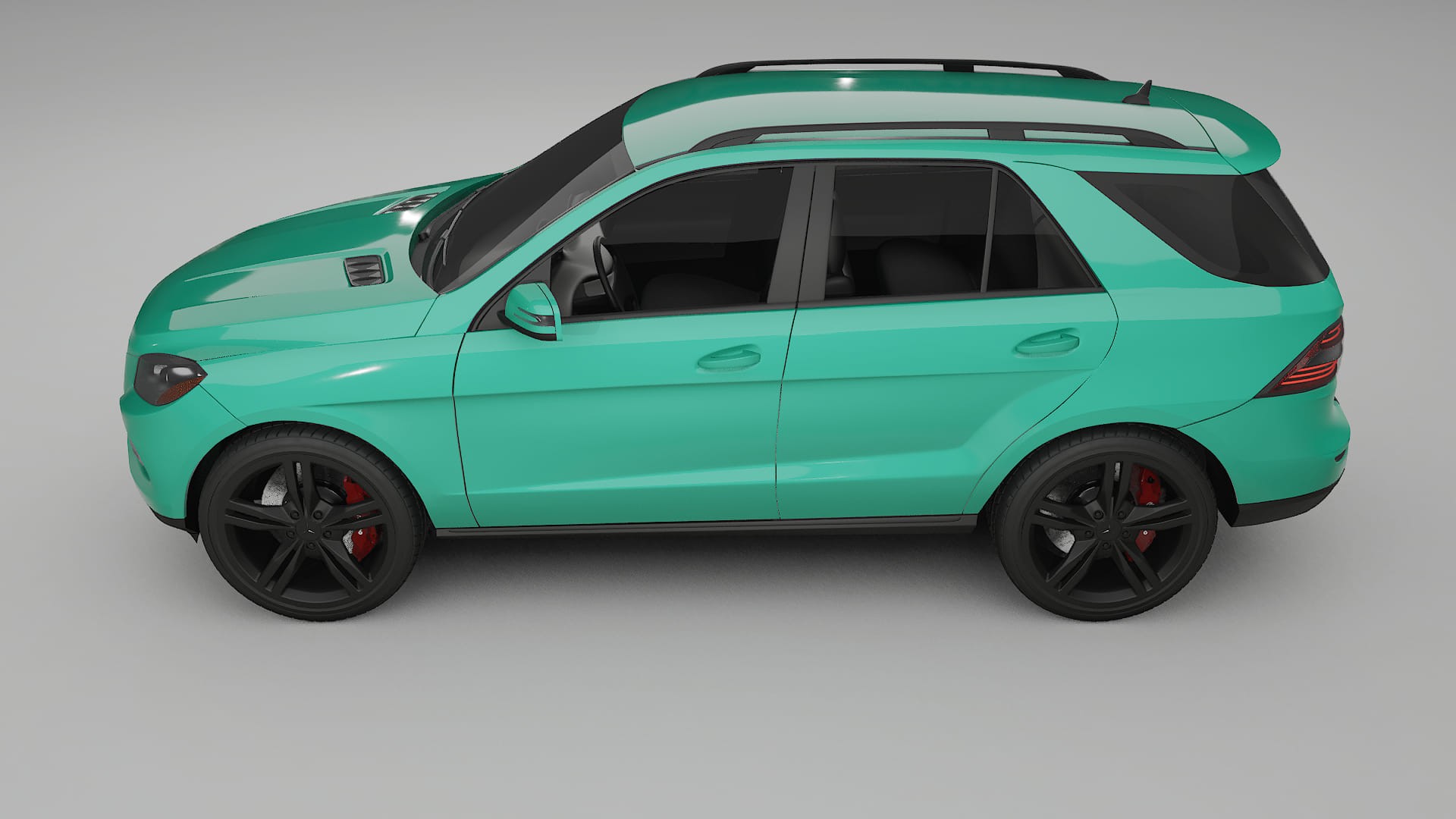 Mercedes M-class W166 TPU Paint Protection Film | JEWEL Color Change PPF Full Pre-Cut Kit