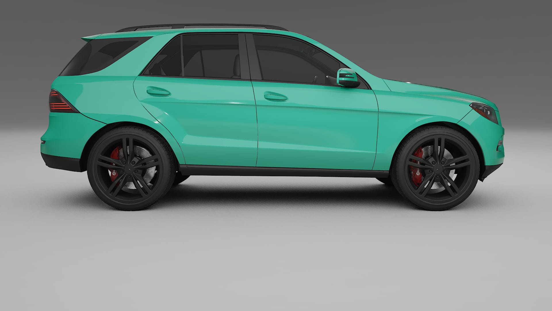 Mercedes M-class W166 TPU Paint Protection Film | JEWEL Color Change PPF Full Pre-Cut Kit