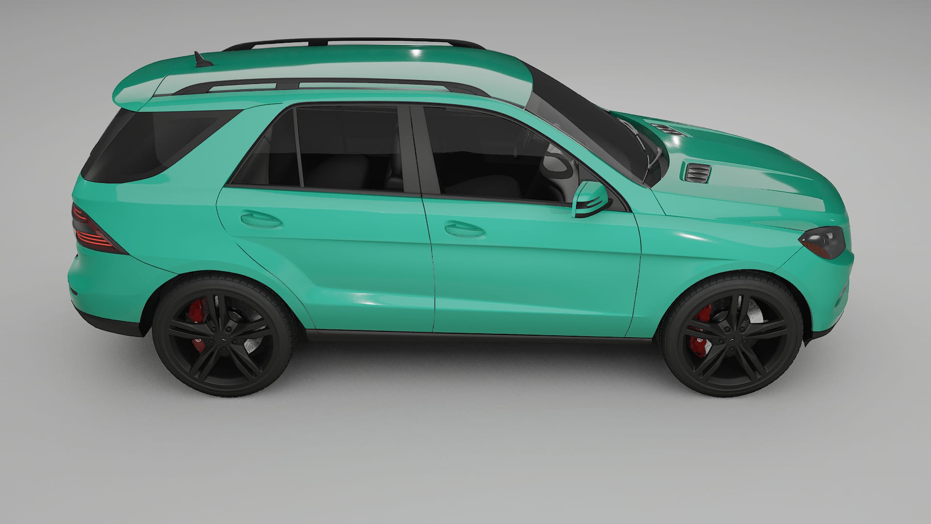 Mercedes M-class W166 TPU Paint Protection Film | JEWEL Color Change PPF Full Pre-Cut Kit