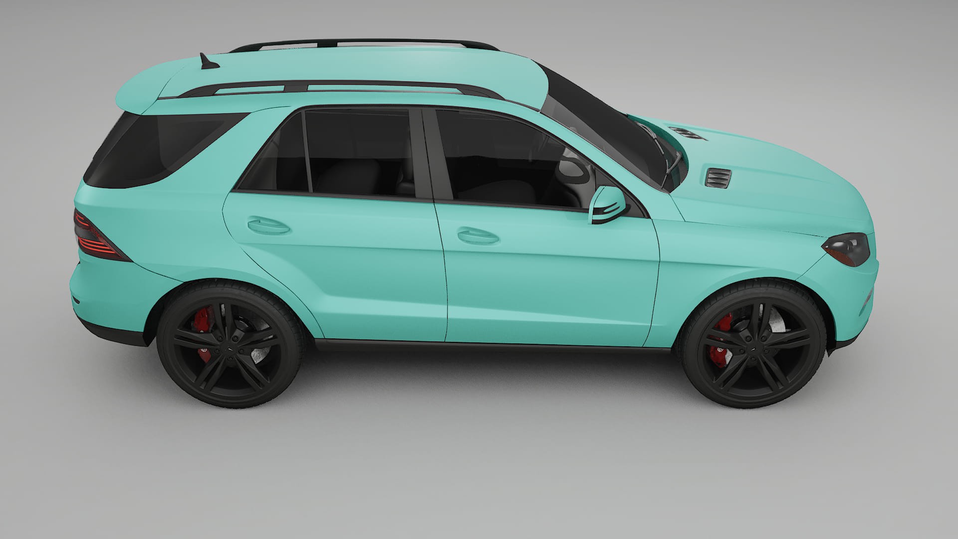 Mercedes M-class W166 TPU Paint Protection Film | FROST Color Change PPF Full Pre-Cut Kit