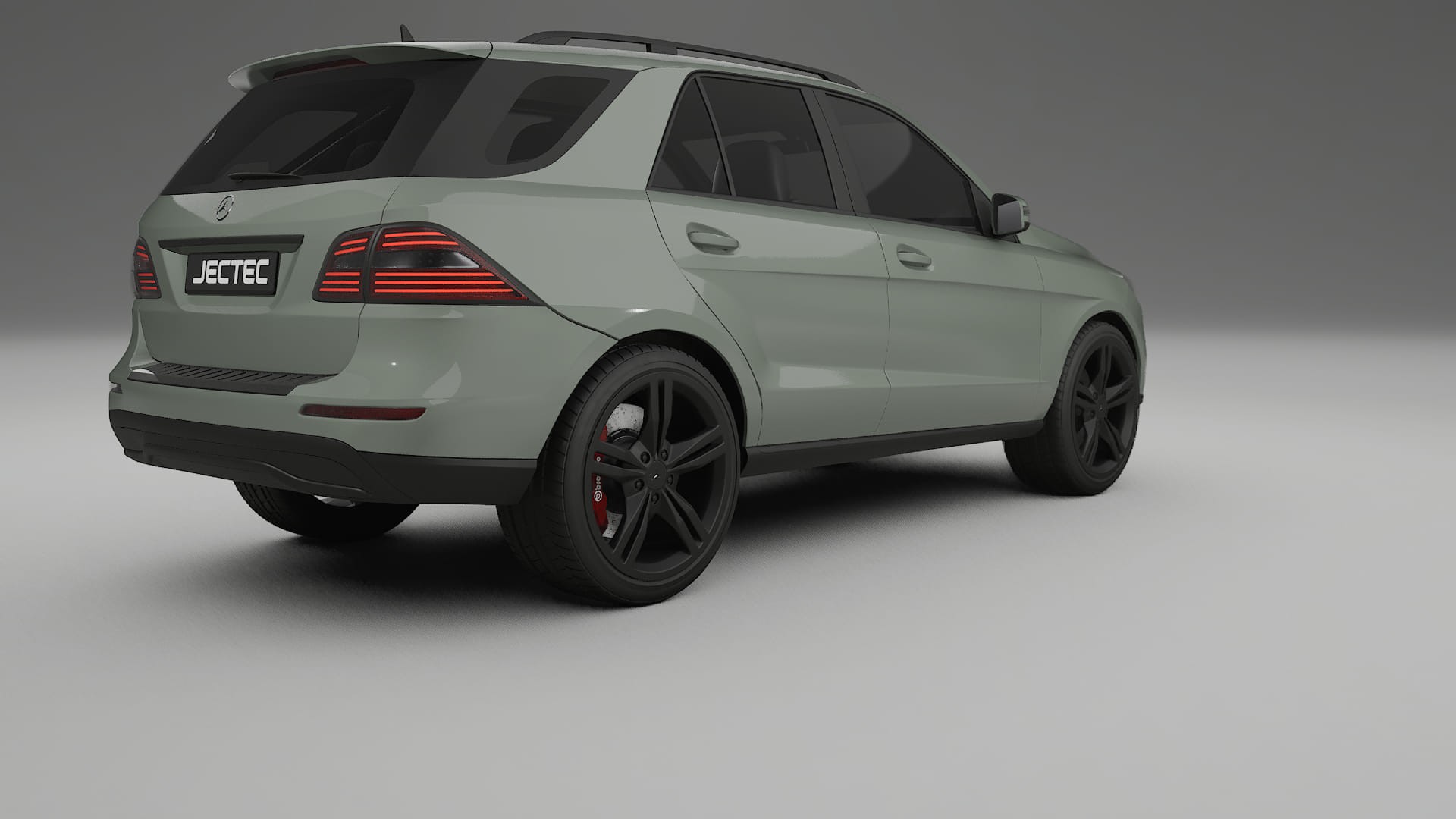 Mercedes M-class W166 TPU Paint Protection Film | SLATE Color Change PPF Full Pre-Cut Kit