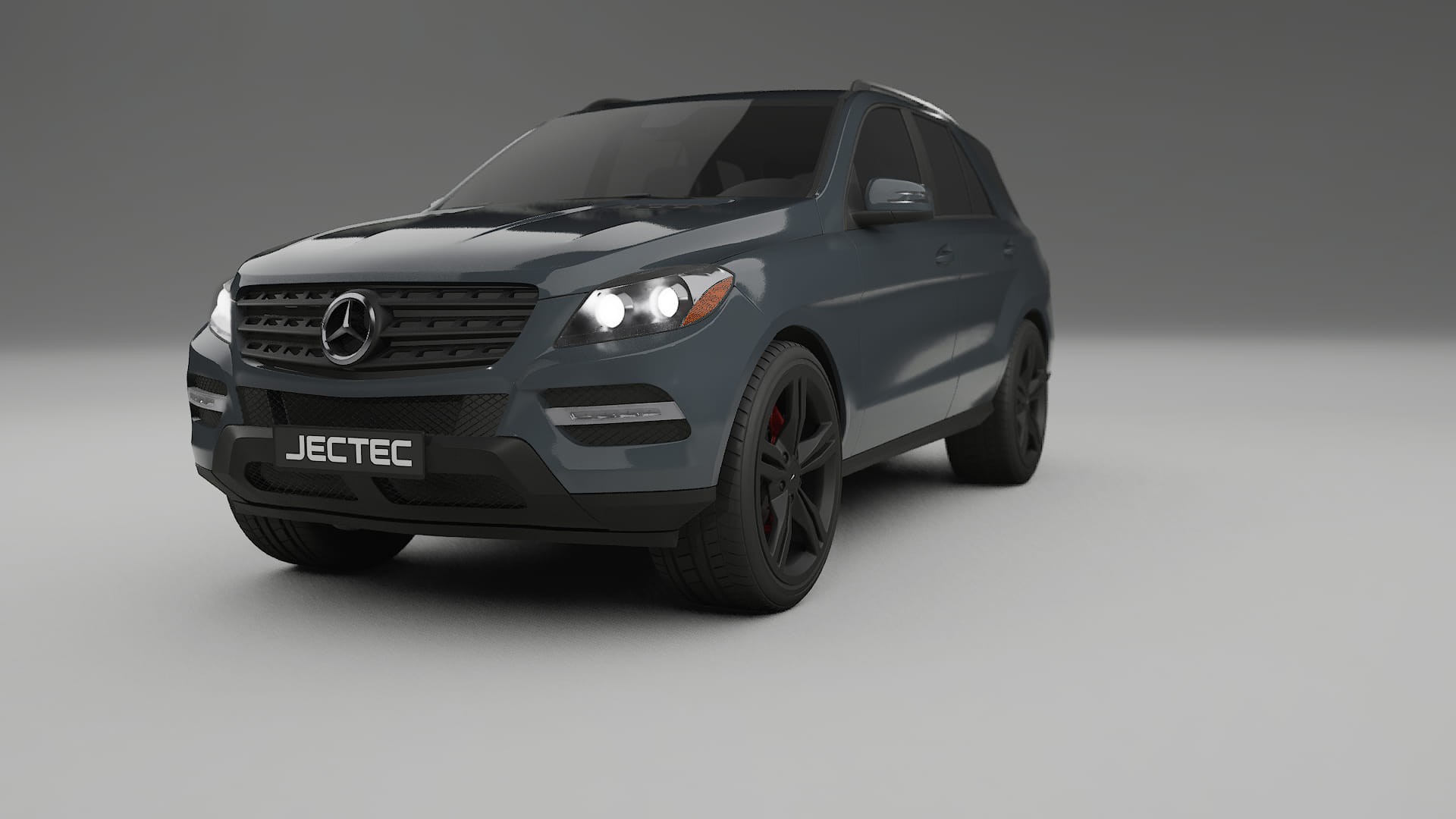 Mercedes M-class W166 TPU Paint Protection Film | GRANITE Color Change PPF Full Pre-Cut Kit