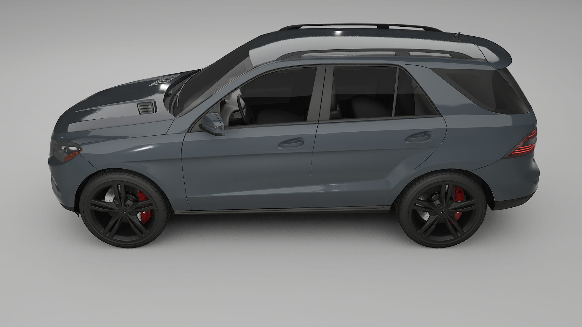 Mercedes M-class W166 TPU Paint Protection Film | GRANITE Color Change PPF Full Pre-Cut Kit