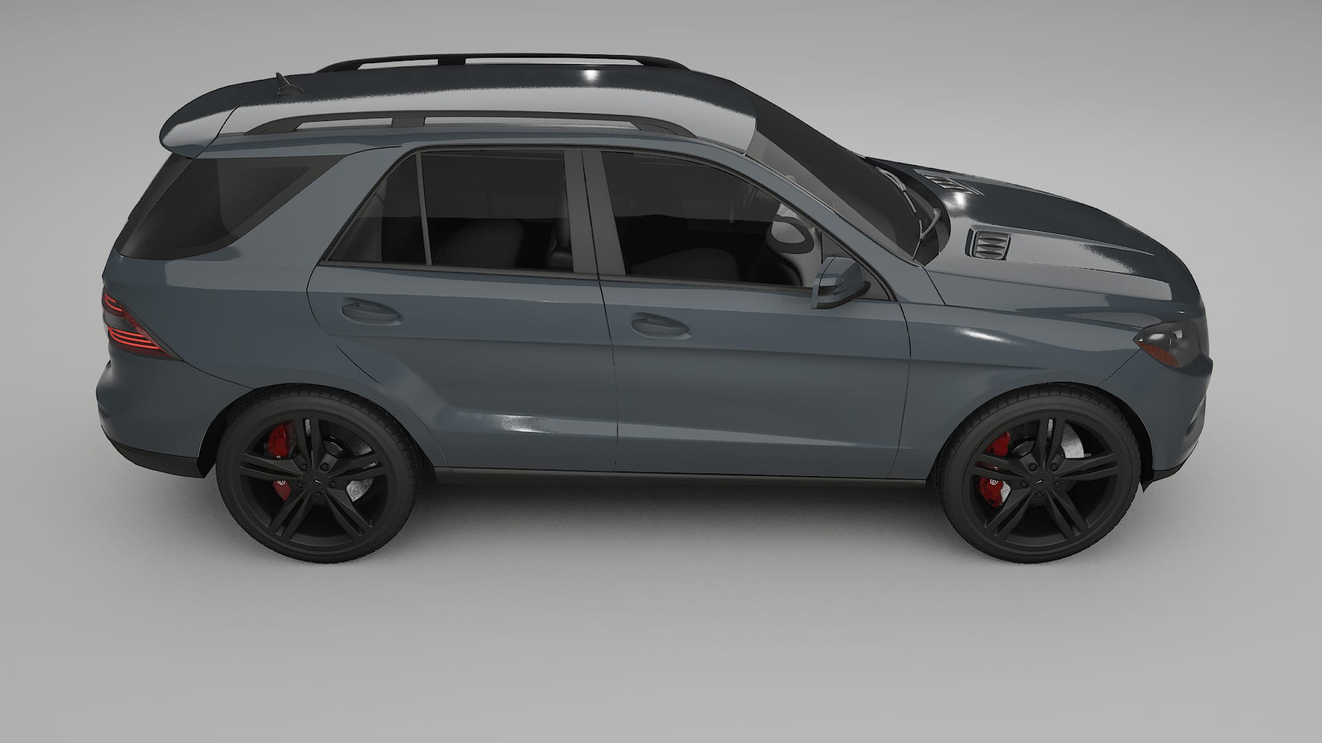 Mercedes M-class W166 TPU Paint Protection Film | GRANITE Color Change PPF Full Pre-Cut Kit