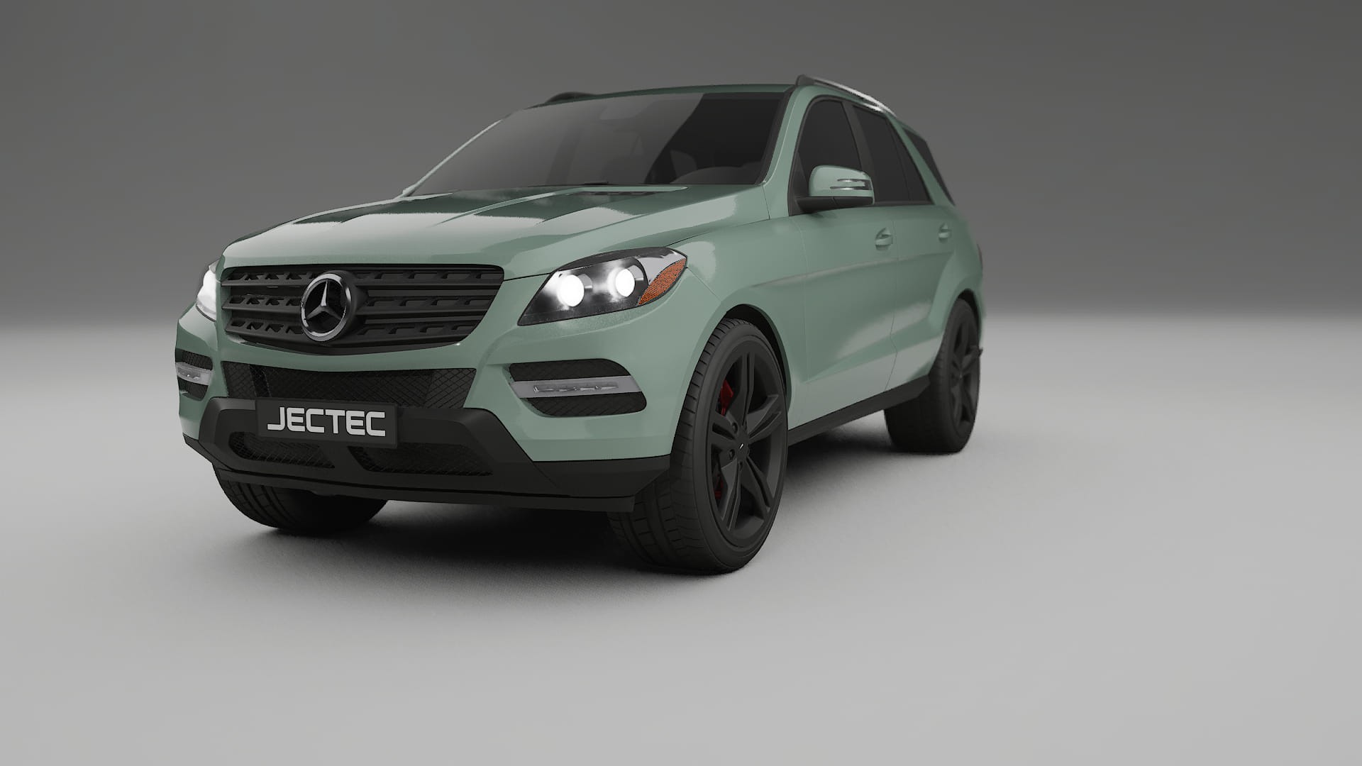 Mercedes M-class W166 TPU Paint Protection Film | CINDER Color Change PPF Full Pre-Cut Kit