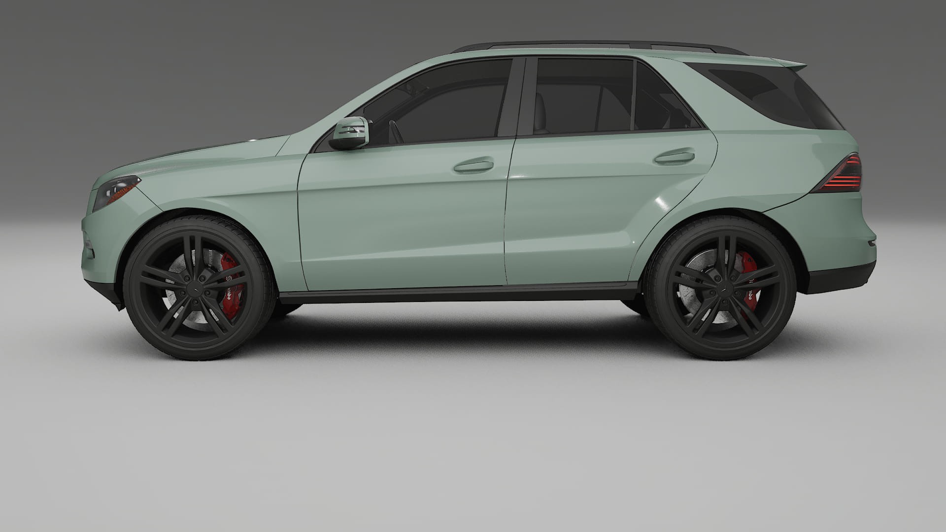 Mercedes M-class W166 TPU Paint Protection Film | CINDER Color Change PPF Full Pre-Cut Kit