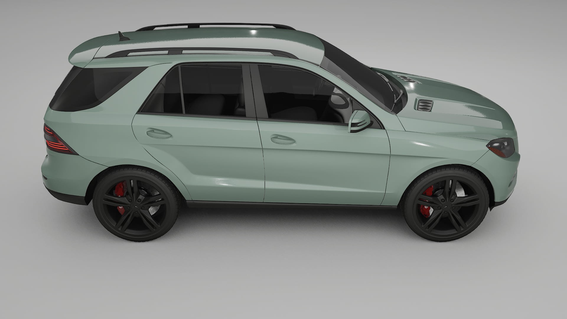 Mercedes M-class W166 TPU Paint Protection Film | CINDER Color Change PPF Full Pre-Cut Kit