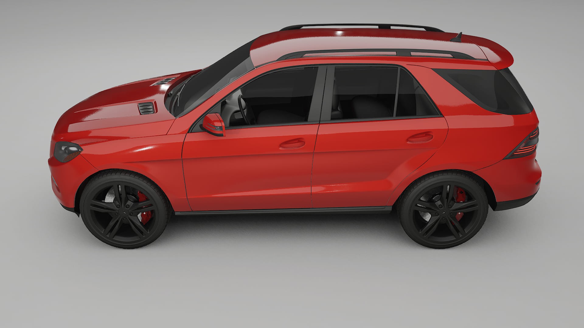 Mercedes M-class W166 TPU Paint Protection Film | BLAZE Color Change PPF Full Pre-Cut Kit