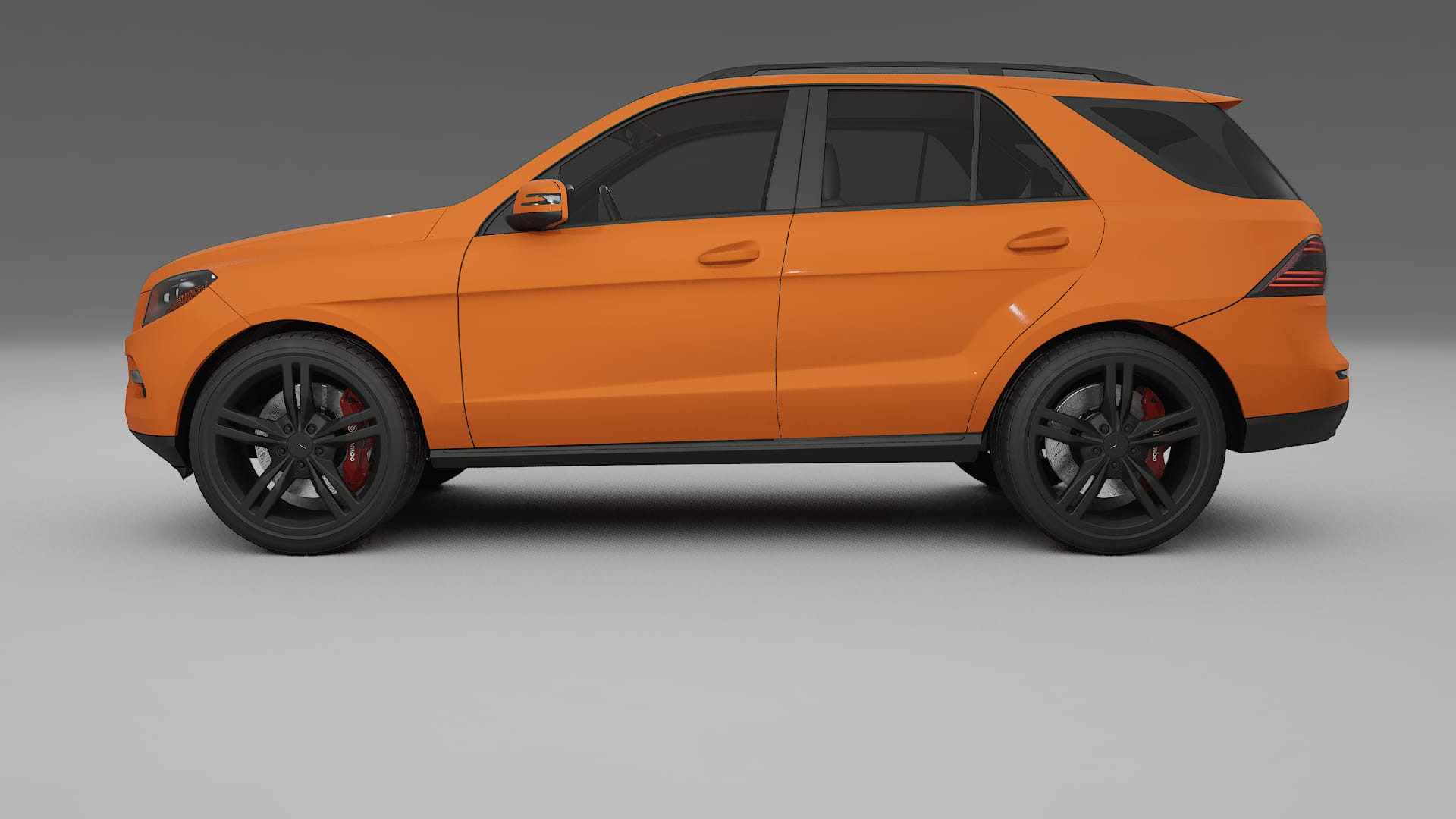 Mercedes M-class W166 TPU Paint Protection Film | ROCKET Color Change PPF Full Pre-Cut Kit