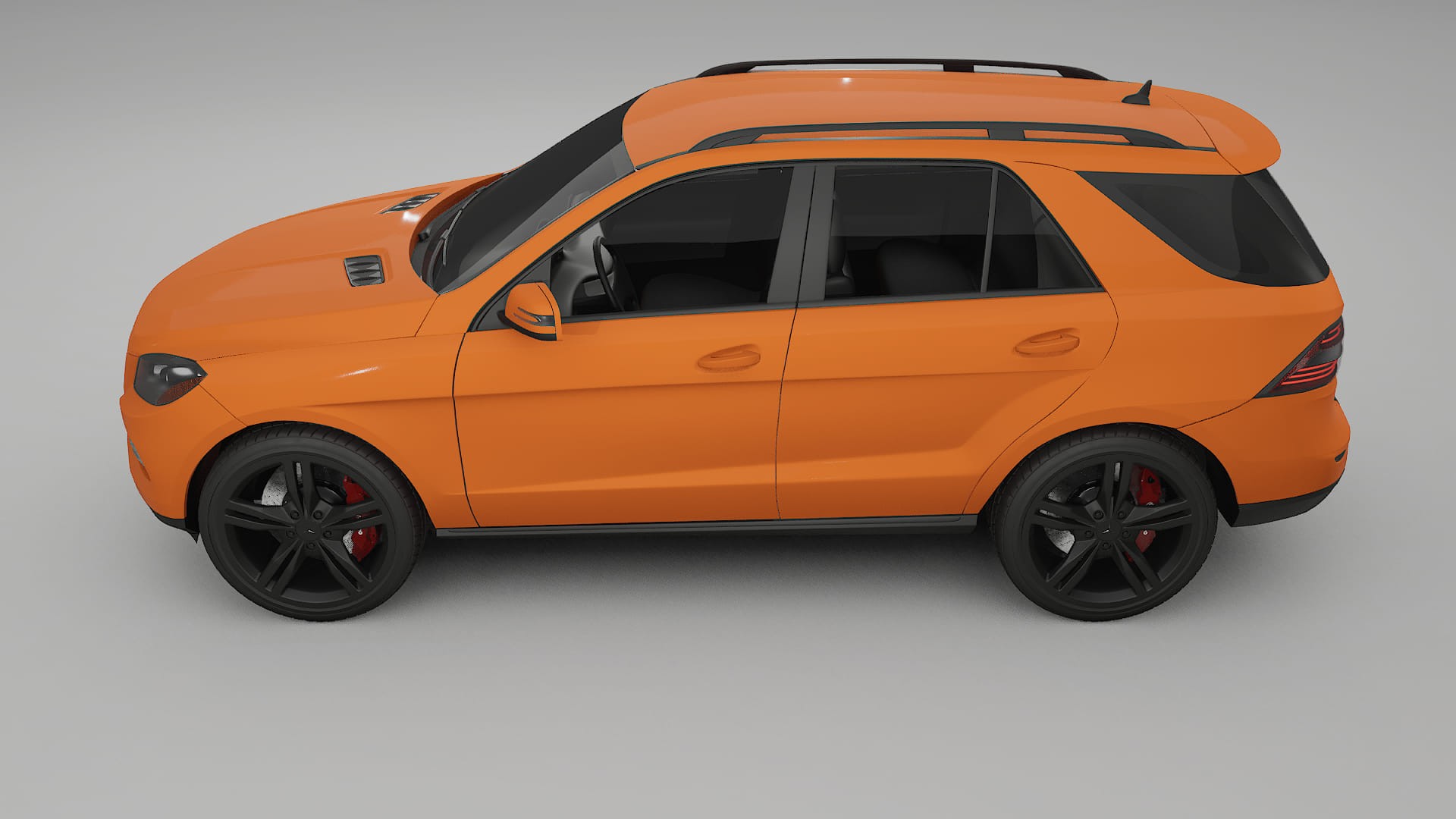 Mercedes M-class W166 TPU Paint Protection Film | ROCKET Color Change PPF Full Pre-Cut Kit