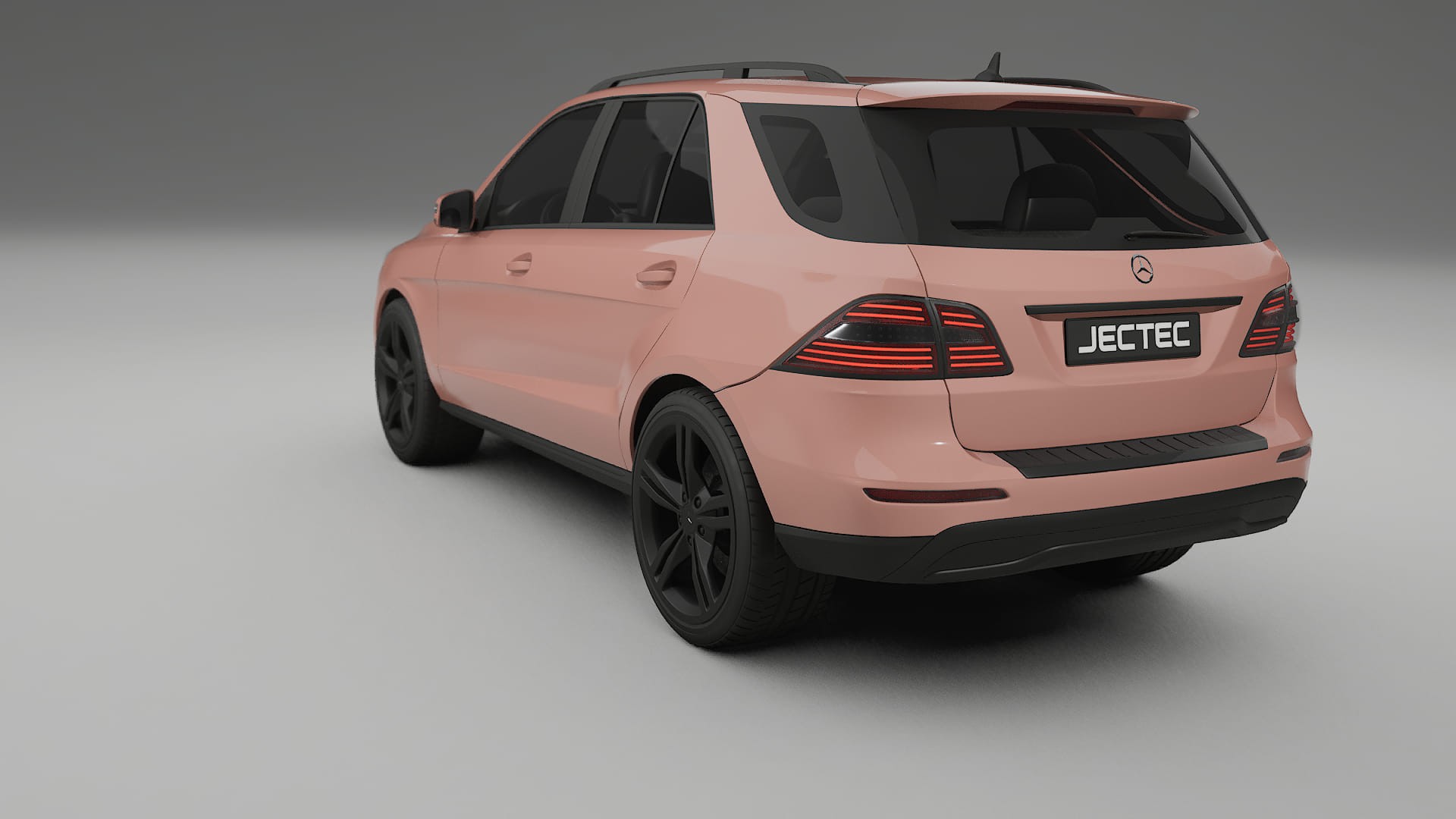 Mercedes M-class W166 TPU Paint Protection Film | BLUSH Color Change PPF Full Pre-Cut Kit