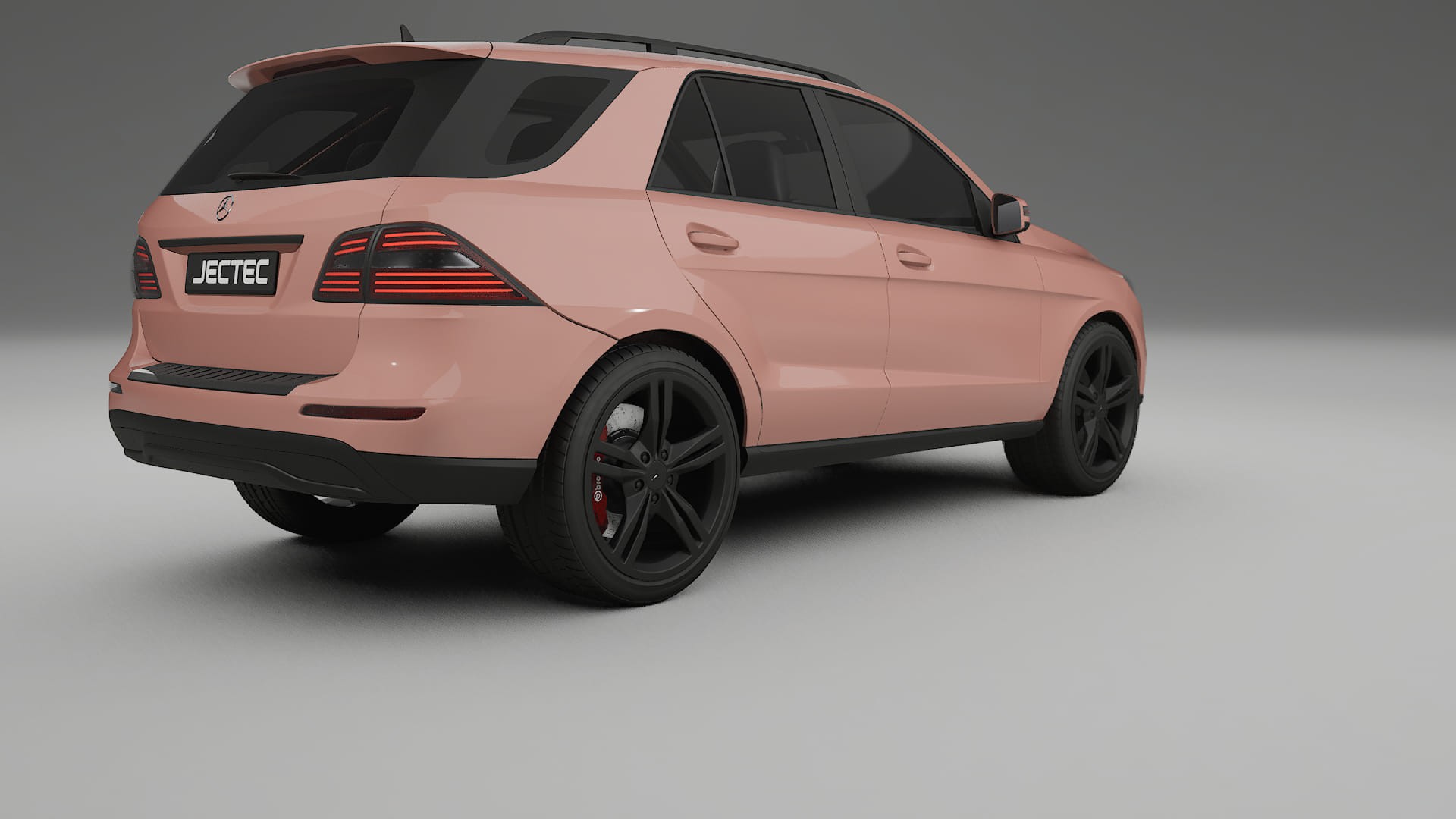 Mercedes M-class W166 TPU Paint Protection Film | BLUSH Color Change PPF Full Pre-Cut Kit