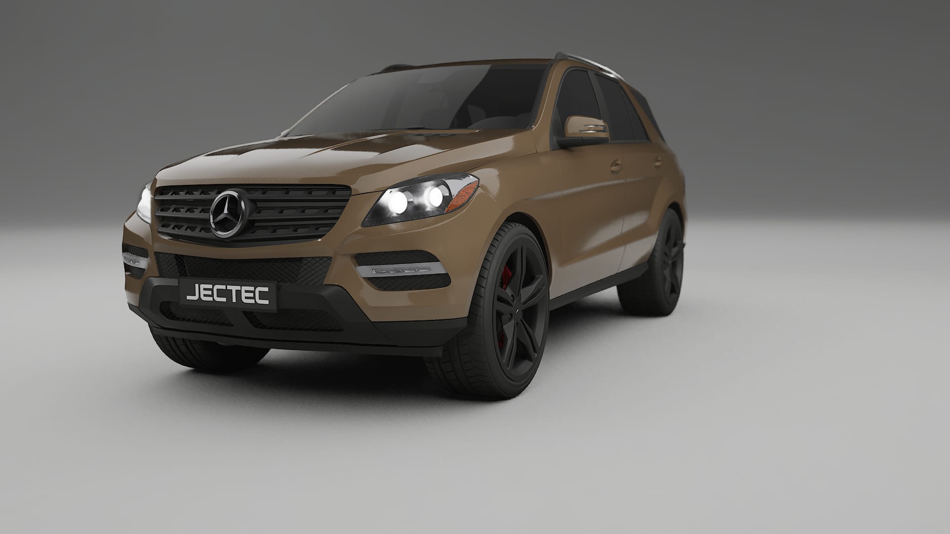 Mercedes M-class W166 TPU Paint Protection Film | SAHARA Color Change PPF Full Pre-Cut Kit