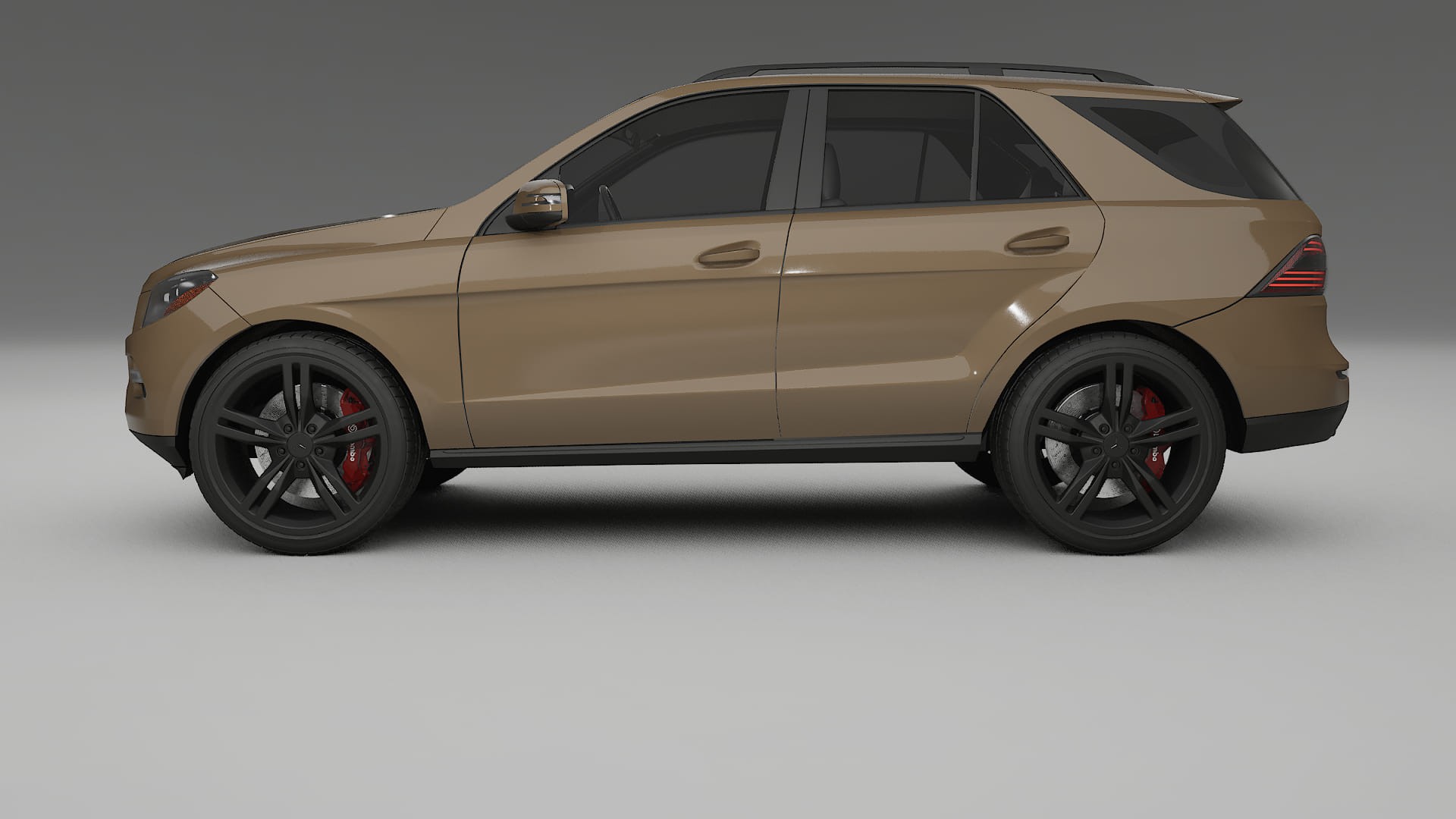 Mercedes M-class W166 TPU Paint Protection Film | SAHARA Color Change PPF Full Pre-Cut Kit