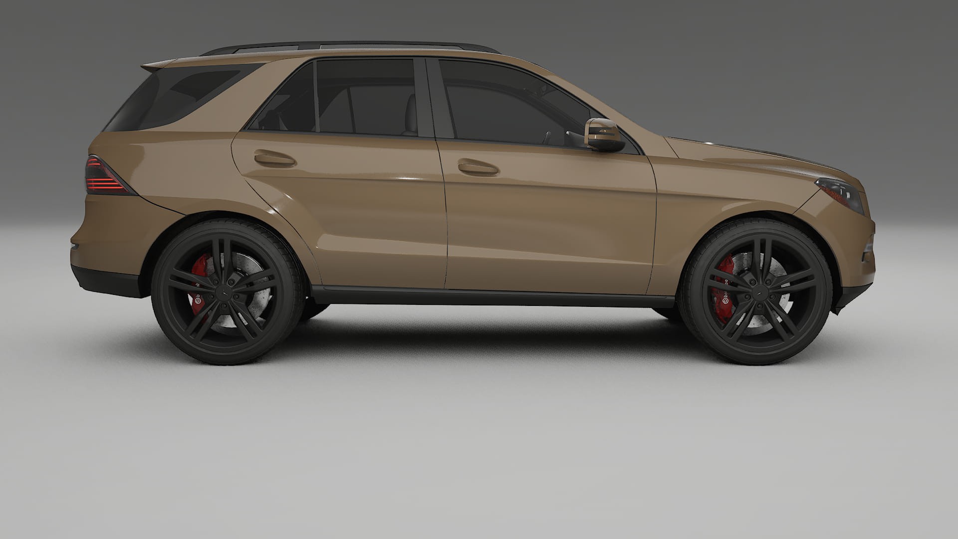 Mercedes M-class W166 TPU Paint Protection Film | SAHARA Color Change PPF Full Pre-Cut Kit