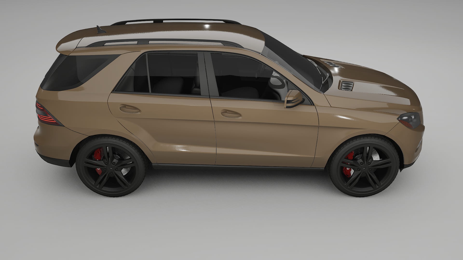 Mercedes M-class W166 TPU Paint Protection Film | SAHARA Color Change PPF Full Pre-Cut Kit