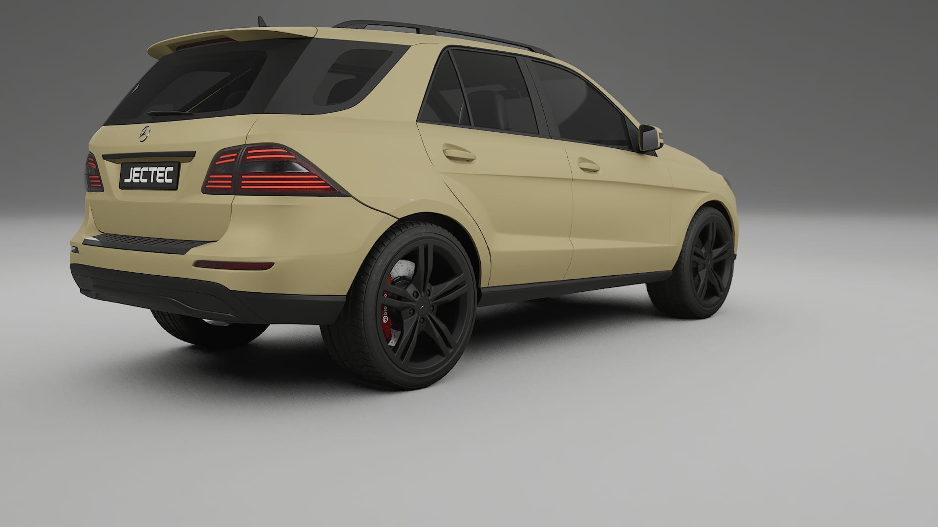 Mercedes M-class W166 TPU Paint Protection Film | SAND Color Change PPF Full Pre-Cut Kit