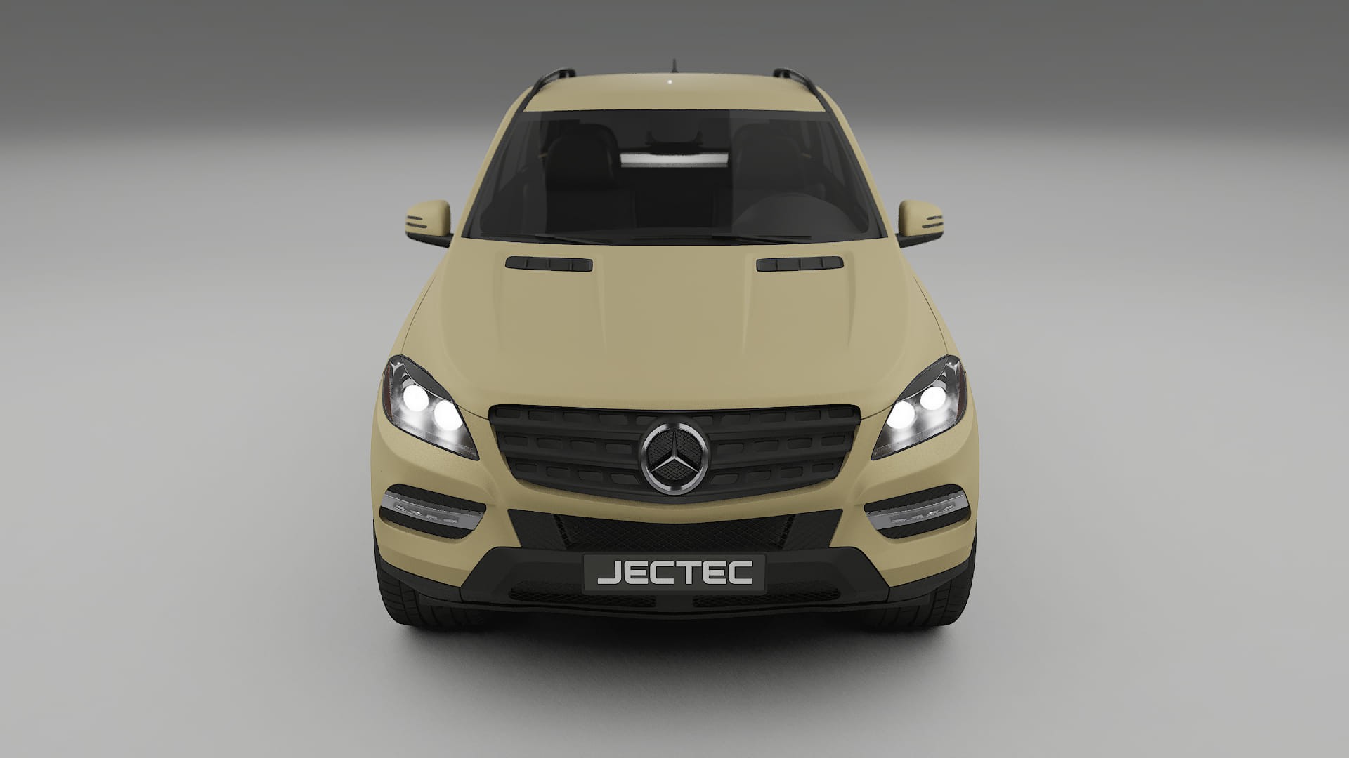 Mercedes M-class W166 TPU Paint Protection Film | SAND Color Change PPF Full Pre-Cut Kit