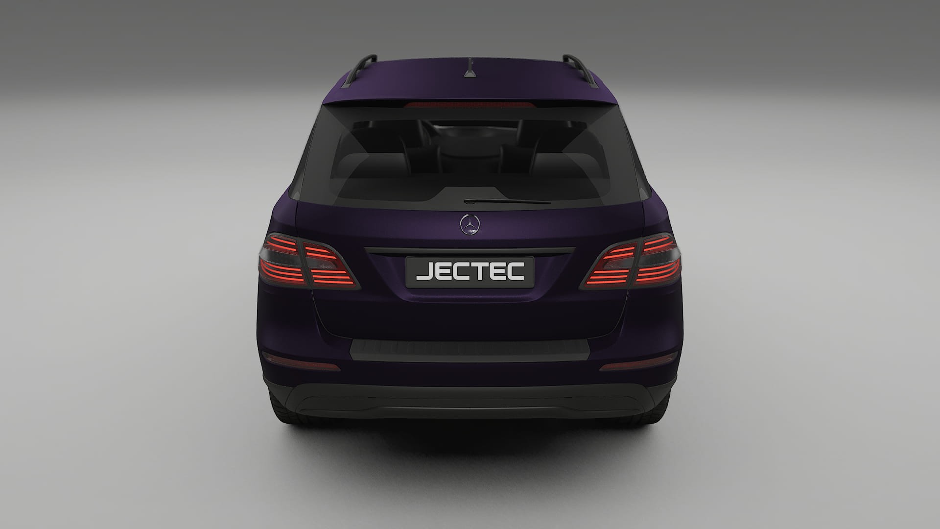 Mercedes M-class W166 TPU Paint Protection Film | VIOLET Color Change PPF Full Pre-Cut Kit