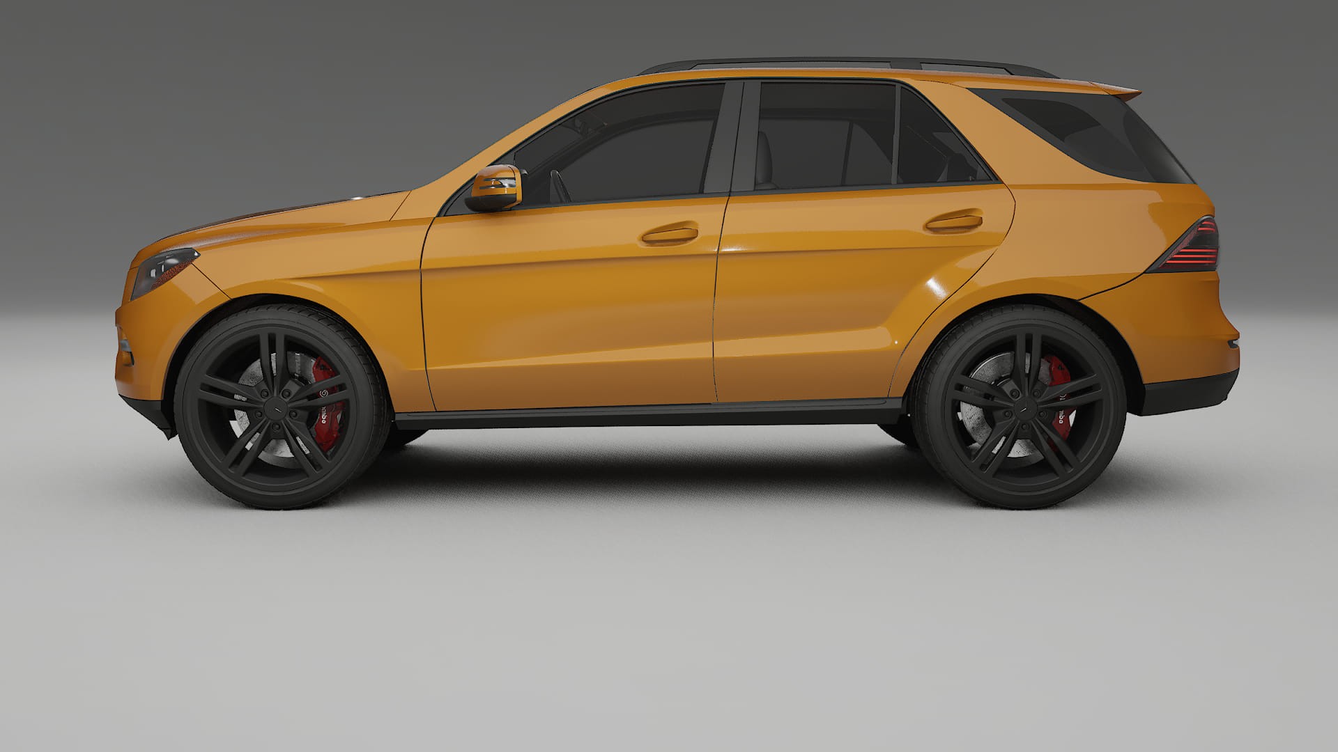 Mercedes M-class W166 TPU Paint Protection Film | DAISY Color Change PPF Full Pre-Cut Kit