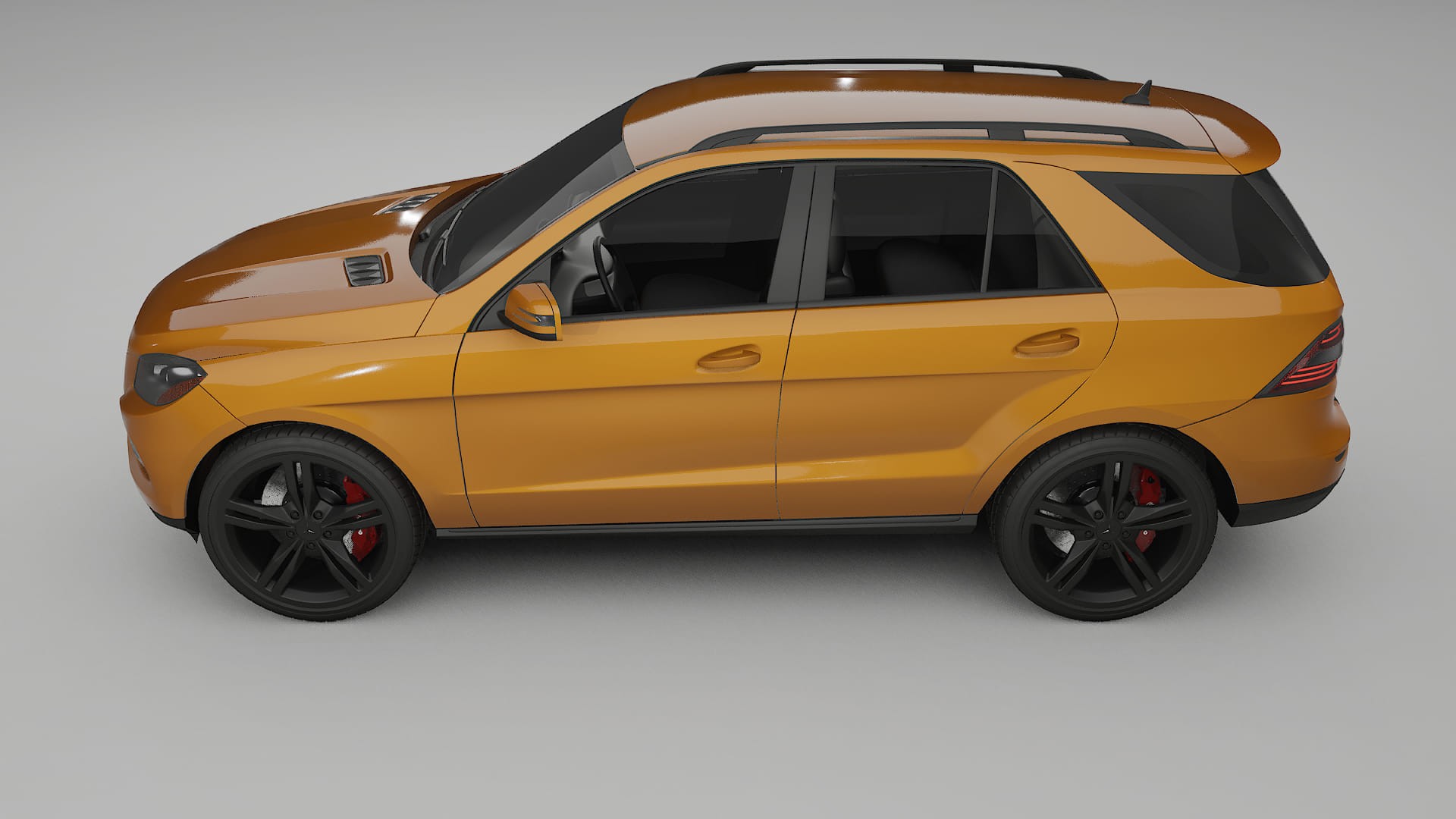 Mercedes M-class W166 TPU Paint Protection Film | DAISY Color Change PPF Full Pre-Cut Kit