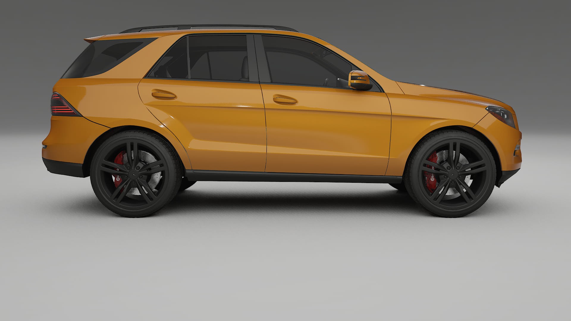 Mercedes M-class W166 TPU Paint Protection Film | DAISY Color Change PPF Full Pre-Cut Kit