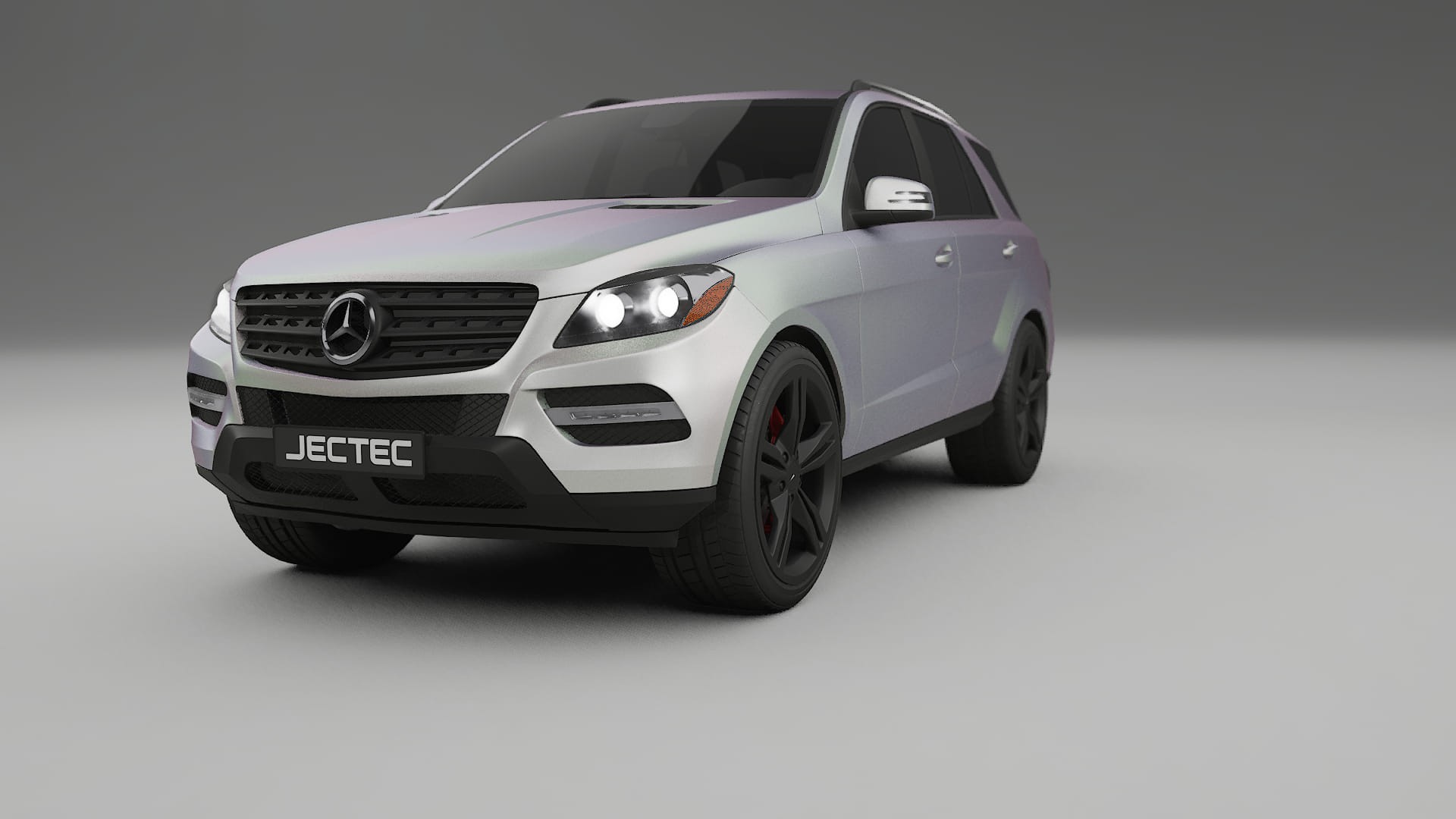 Mercedes M-class W166 TPU Paint Protection Film | NEBULA Color Change PPF Full Pre-Cut Kit