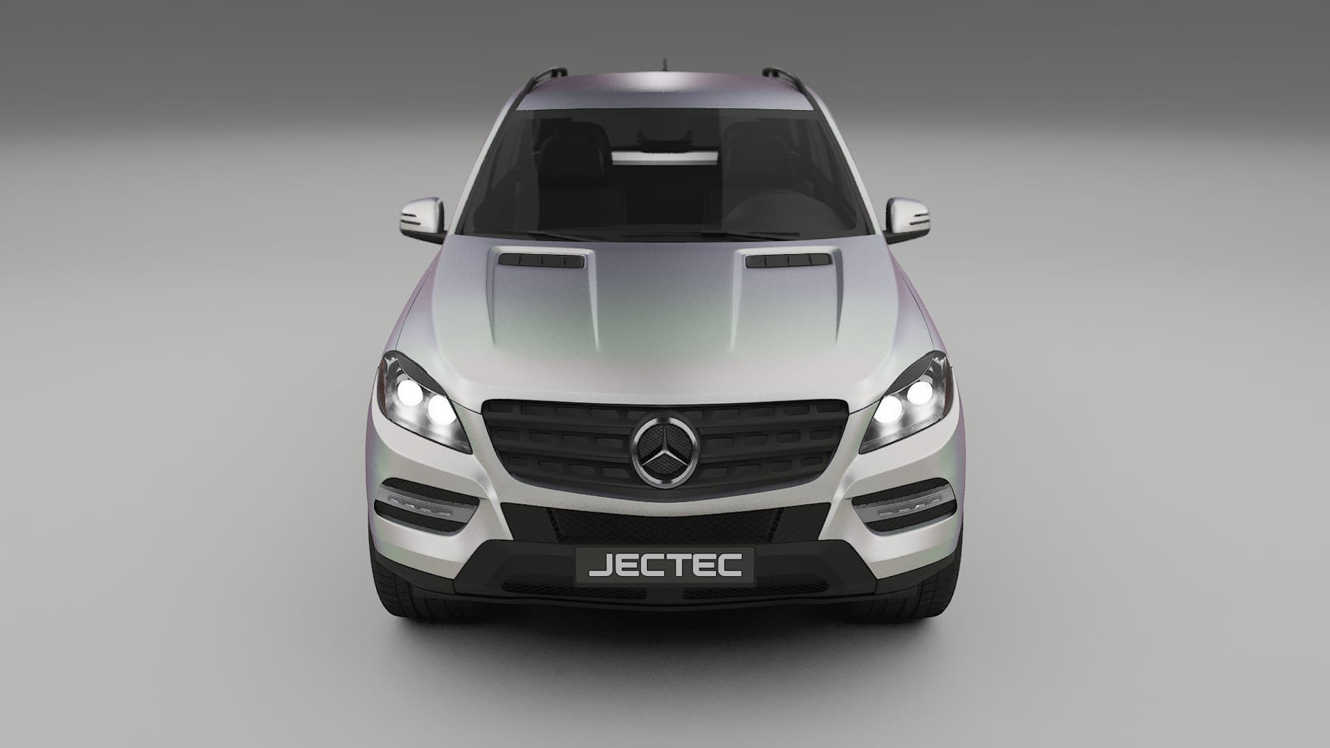 Mercedes M-class W166 TPU Paint Protection Film | NEBULA Color Change PPF Full Pre-Cut Kit