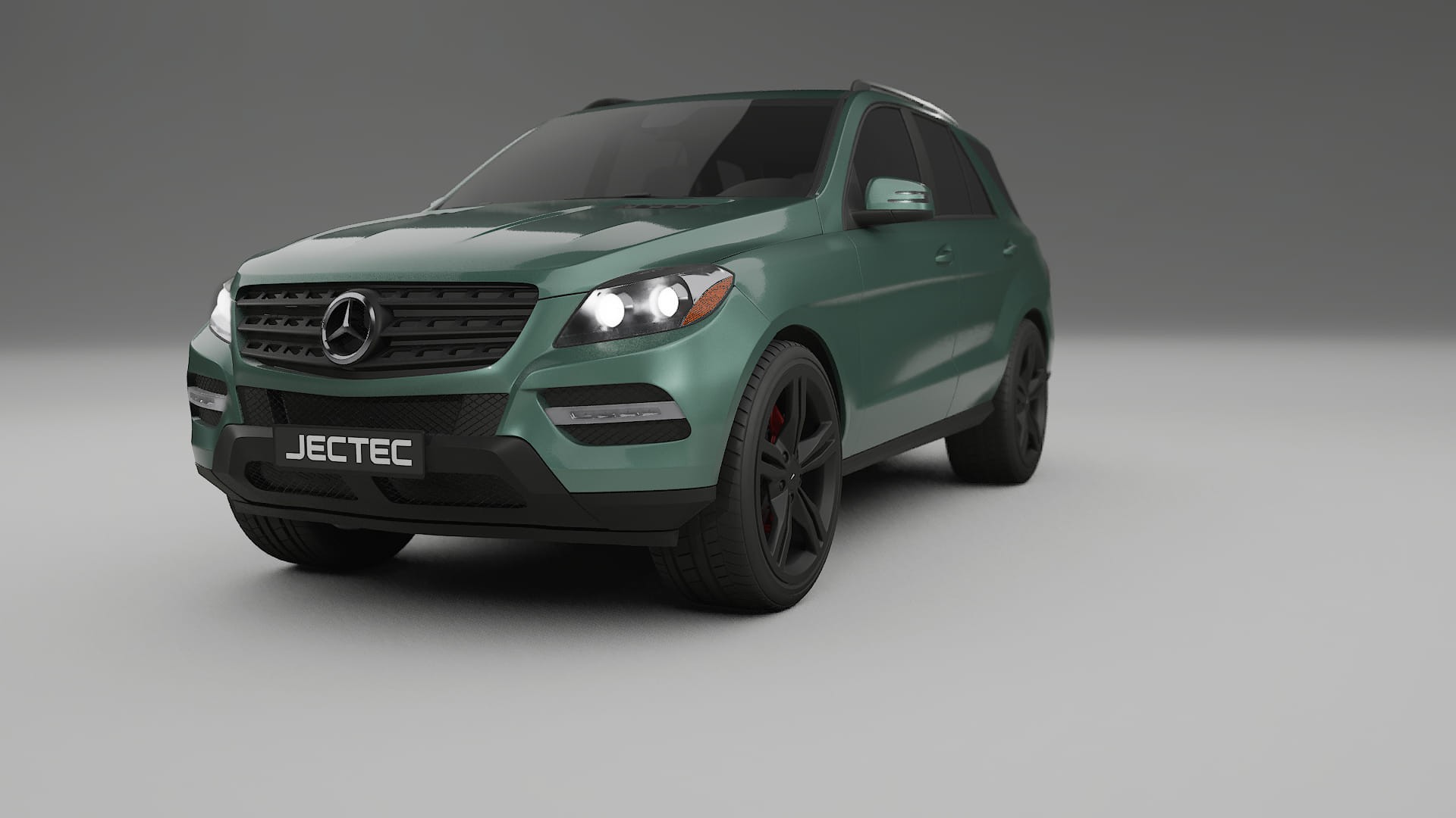 Mercedes M-class W166 TPU Paint Protection Film | EVERGREEN Color Change PPF Full Pre-Cut Kit