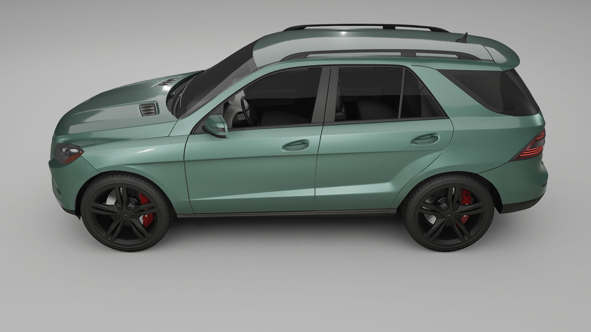 Mercedes M-class W166 TPU Paint Protection Film | EVERGREEN Color Change PPF Full Pre-Cut Kit