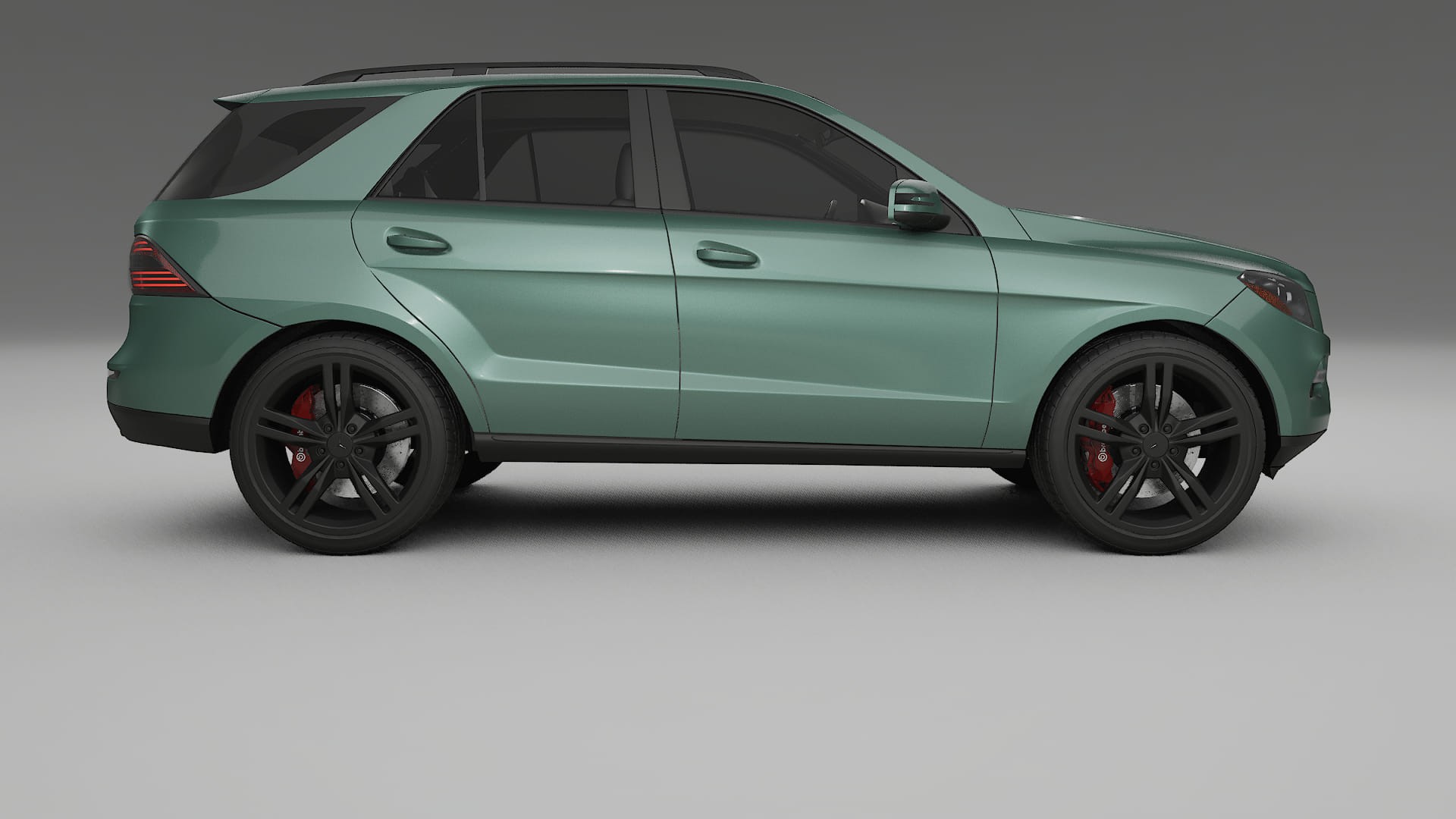 Mercedes M-class W166 TPU Paint Protection Film | EVERGREEN Color Change PPF Full Pre-Cut Kit