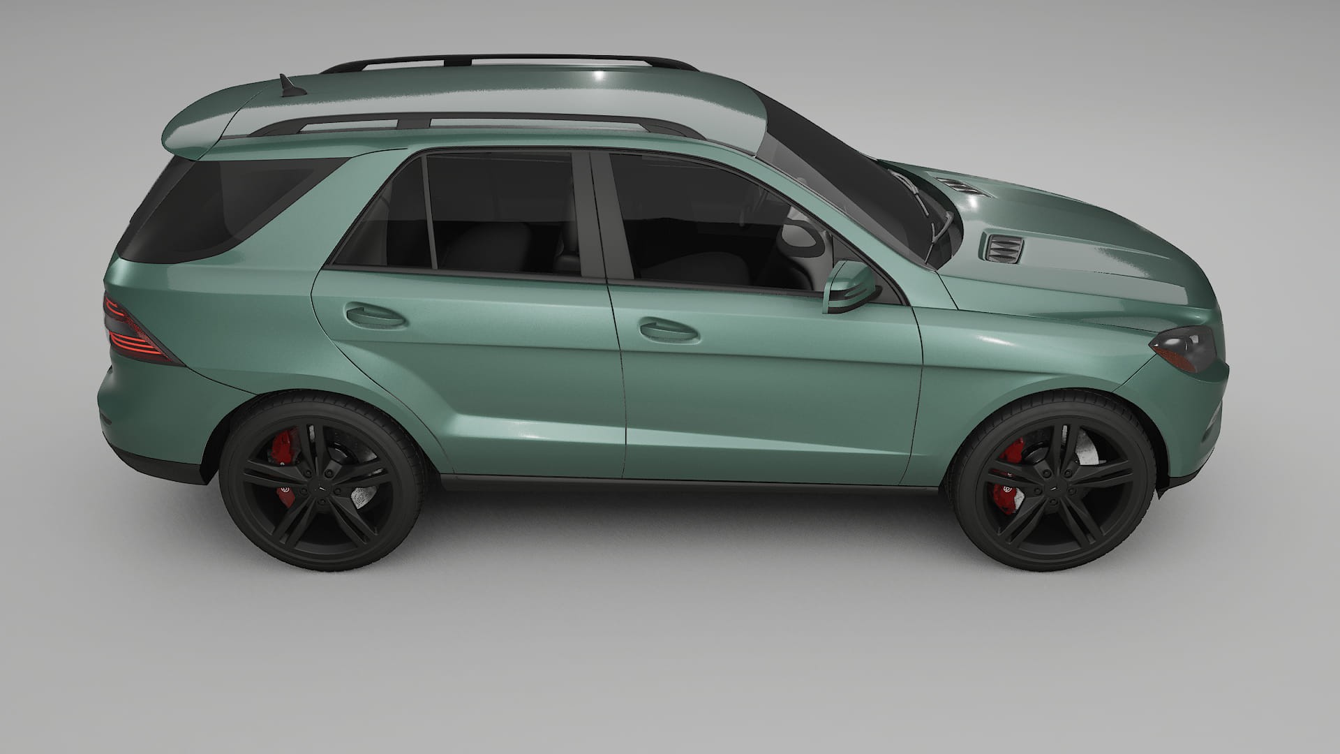 Mercedes M-class W166 TPU Paint Protection Film | EVERGREEN Color Change PPF Full Pre-Cut Kit