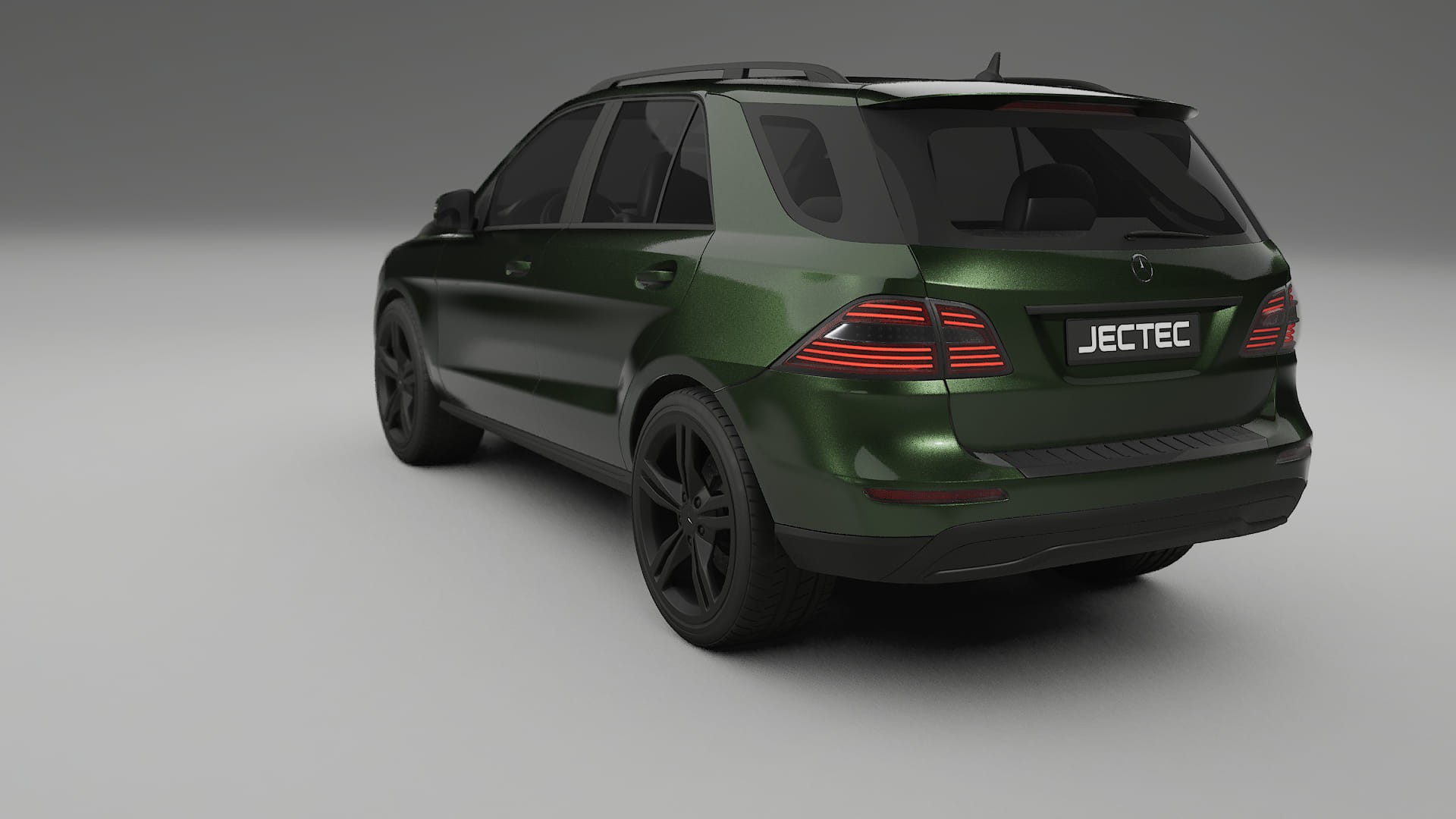 Mercedes M-class W166 TPU Paint Protection Film | LAGOON Color Change PPF Full Pre-Cut Kit