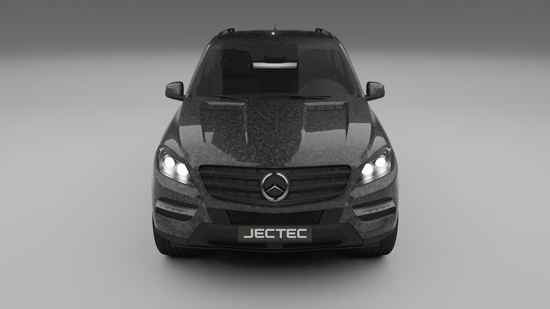 Mercedes M-class W166 TPU Paint Protection Film | FORGED S Color Change PPF Full Pre-Cut Kit