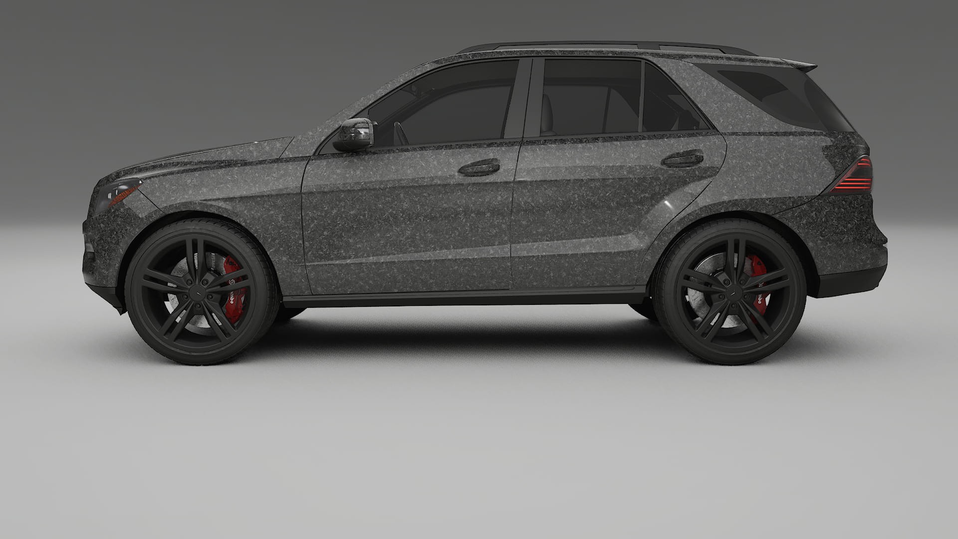 Mercedes M-class W166 TPU Paint Protection Film | FORGED S Color Change PPF Full Pre-Cut Kit