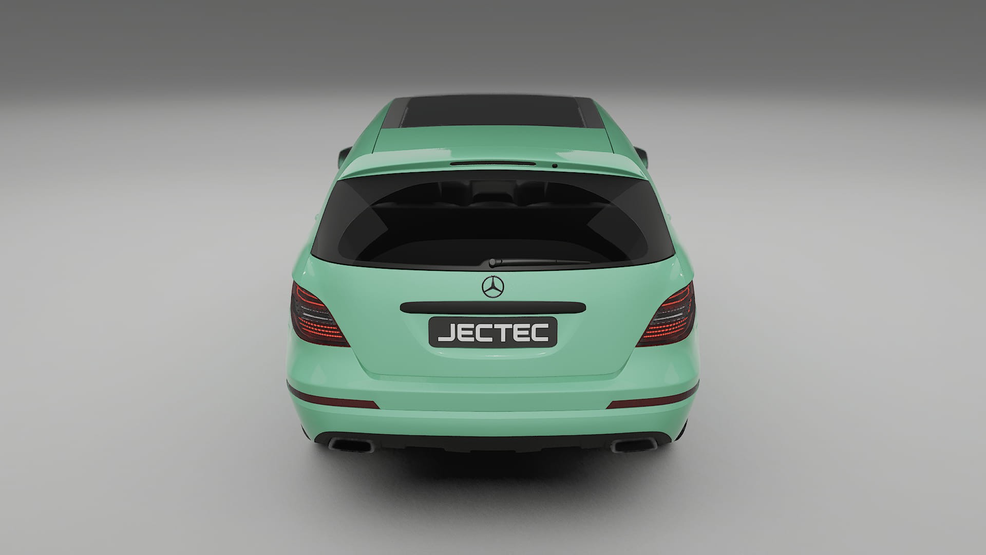 Mercedes R-class W251 facelift LCI TPU Paint Protection Film | DUSTY Color Change PPF Full Pre-Cut Kit