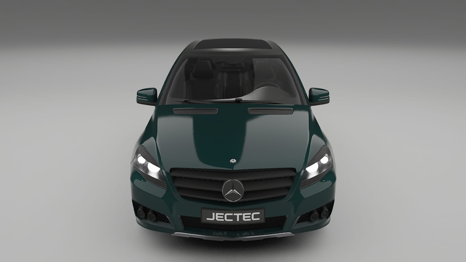 Mercedes R-class W251 facelift LCI TPU Paint Protection Film | INFERNO Color Change PPF Full Pre-Cut Kit