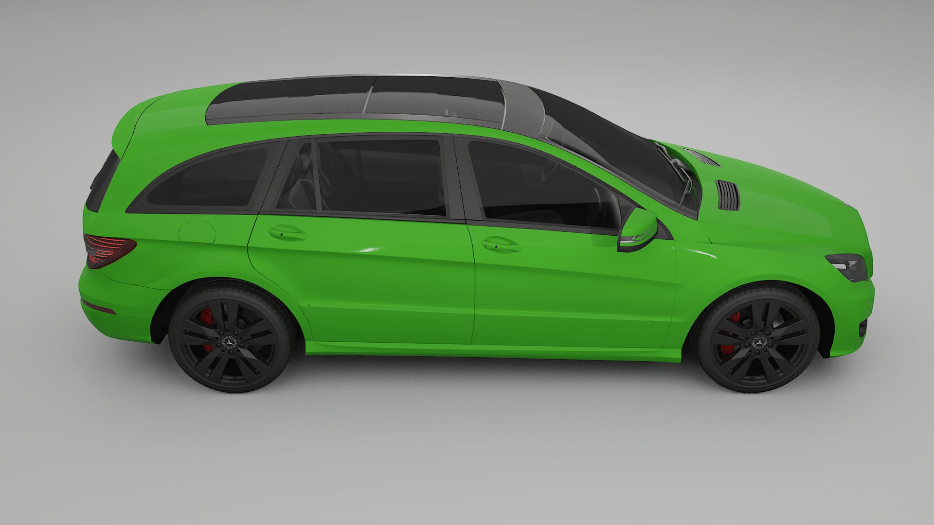 Mercedes R-class W251 facelift LCI TPU Paint Protection Film | VENOM Color Change PPF Full Pre-Cut Kit