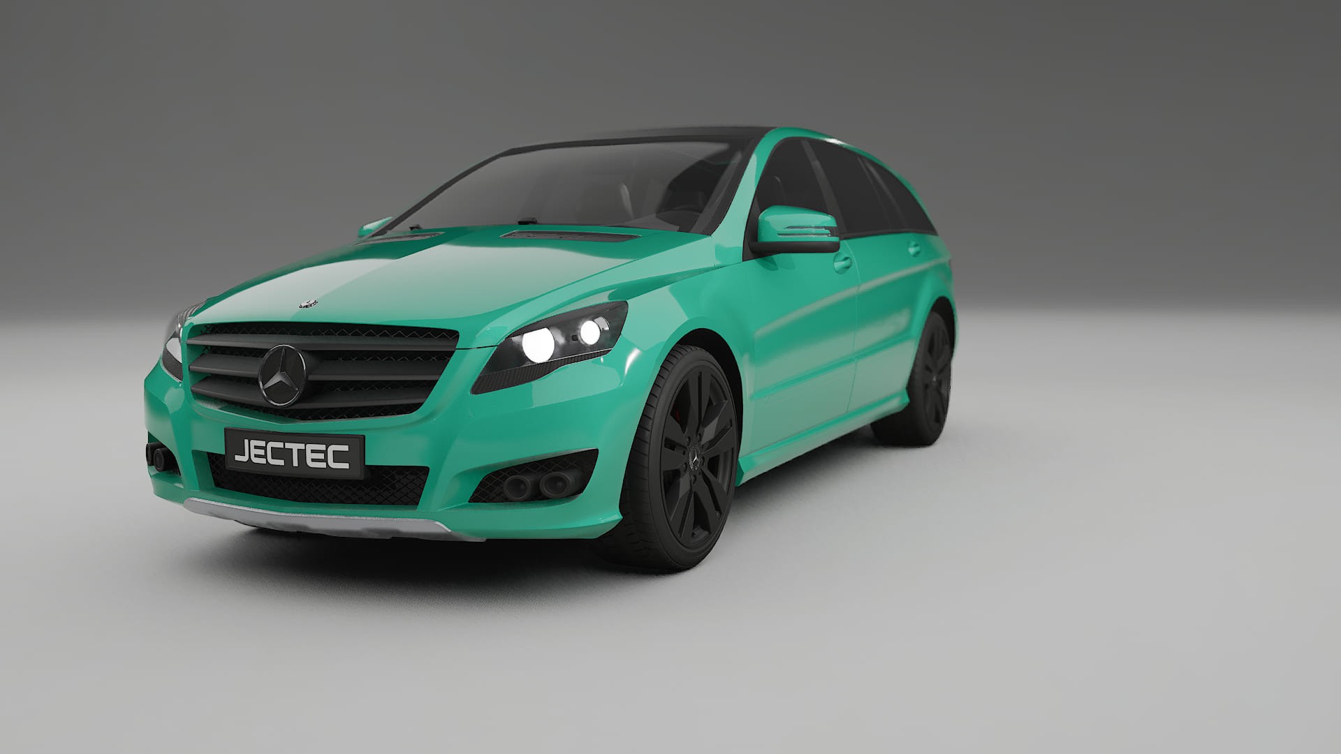 Mercedes R-class W251 facelift LCI TPU Paint Protection Film | JEWEL Color Change PPF Full Pre-Cut Kit