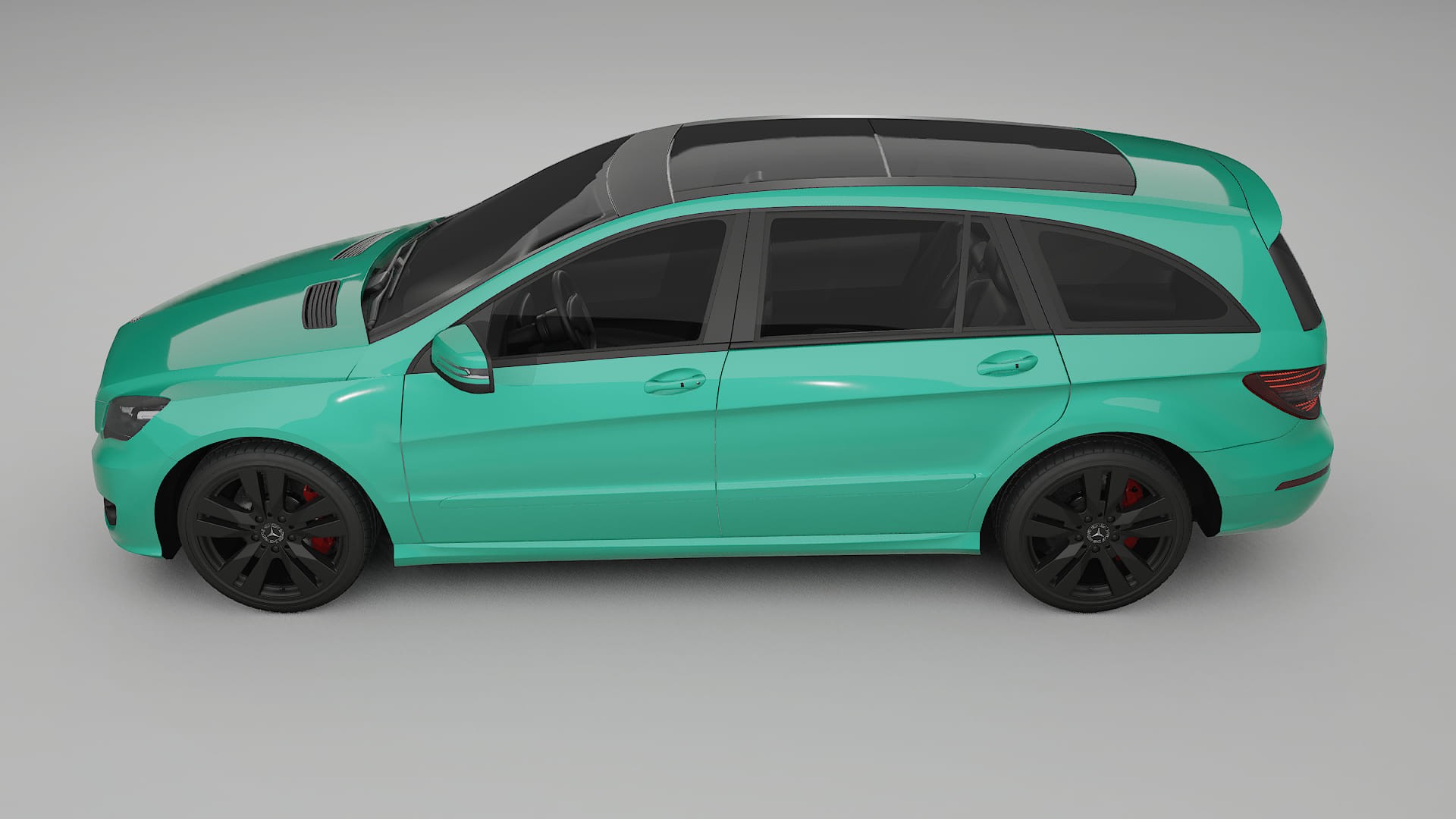 Mercedes R-class W251 facelift LCI TPU Paint Protection Film | JEWEL Color Change PPF Full Pre-Cut Kit