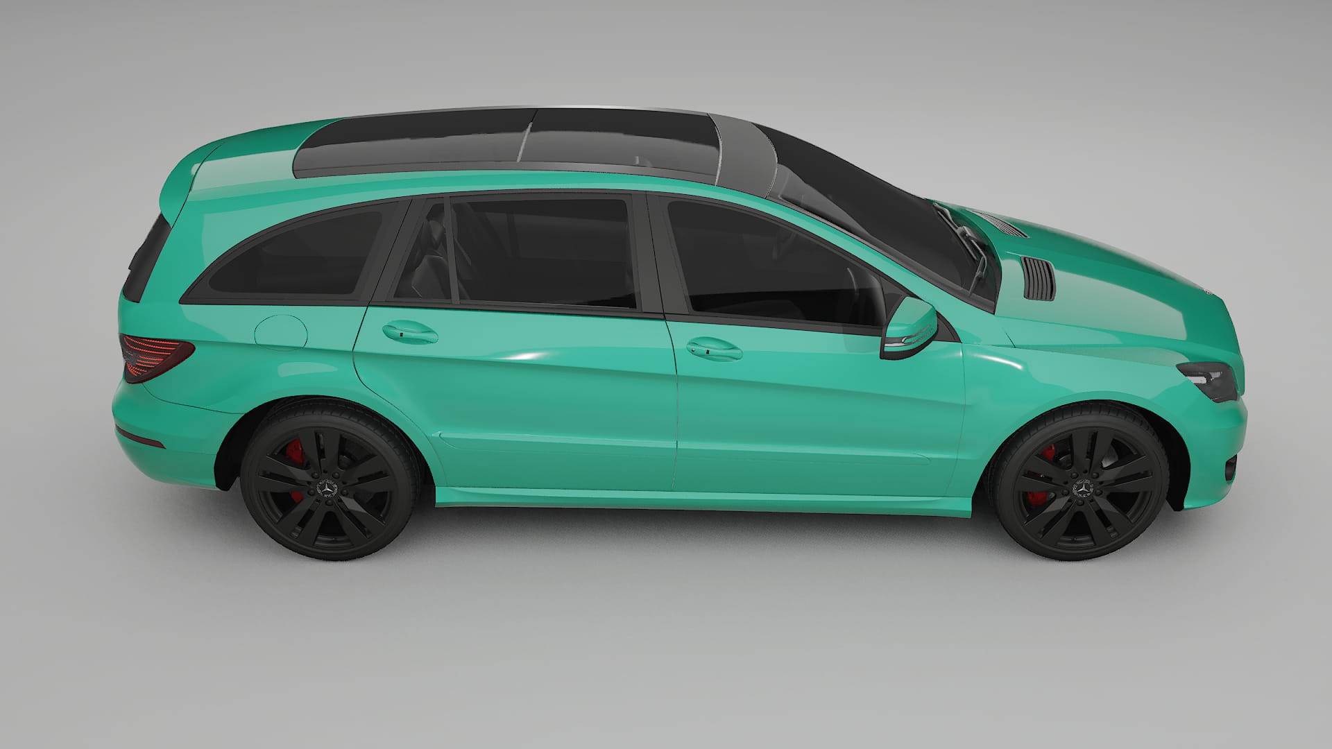 Mercedes R-class W251 facelift LCI TPU Paint Protection Film | JEWEL Color Change PPF Full Pre-Cut Kit