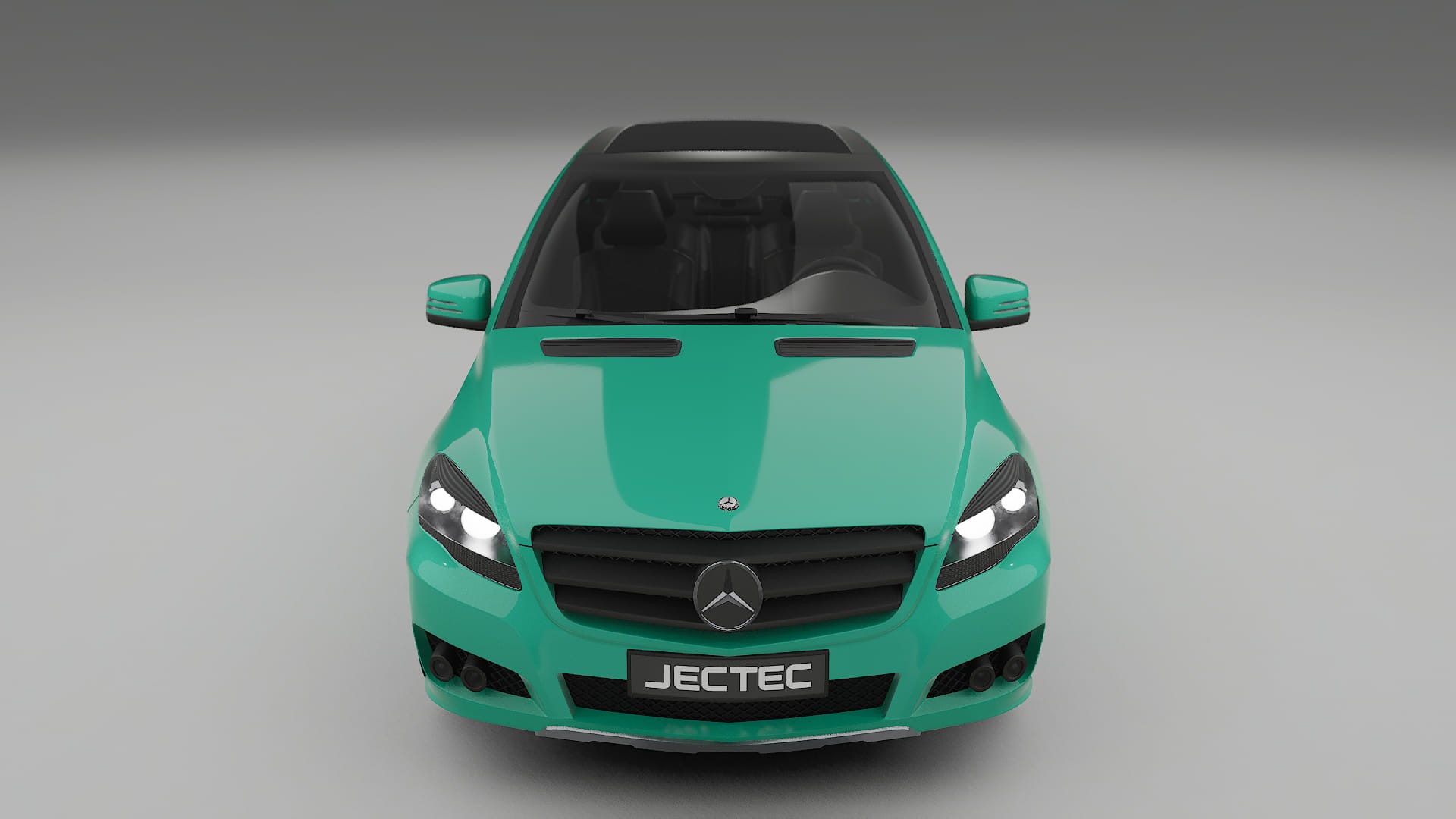 Mercedes R-class W251 facelift LCI TPU Paint Protection Film | JEWEL Color Change PPF Full Pre-Cut Kit