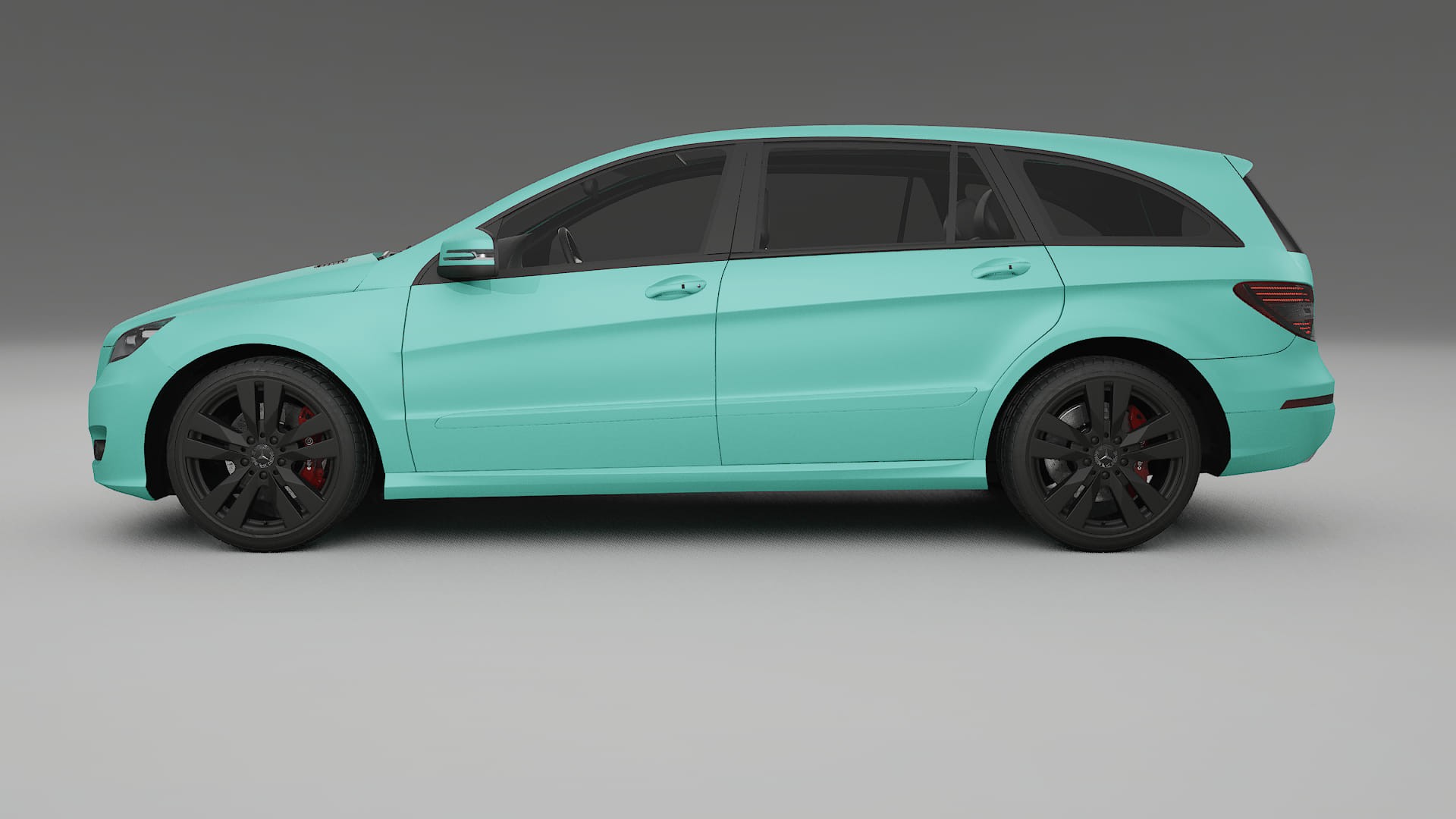 Mercedes R-class W251 facelift LCI TPU Paint Protection Film | FROST Color Change PPF Full Pre-Cut Kit