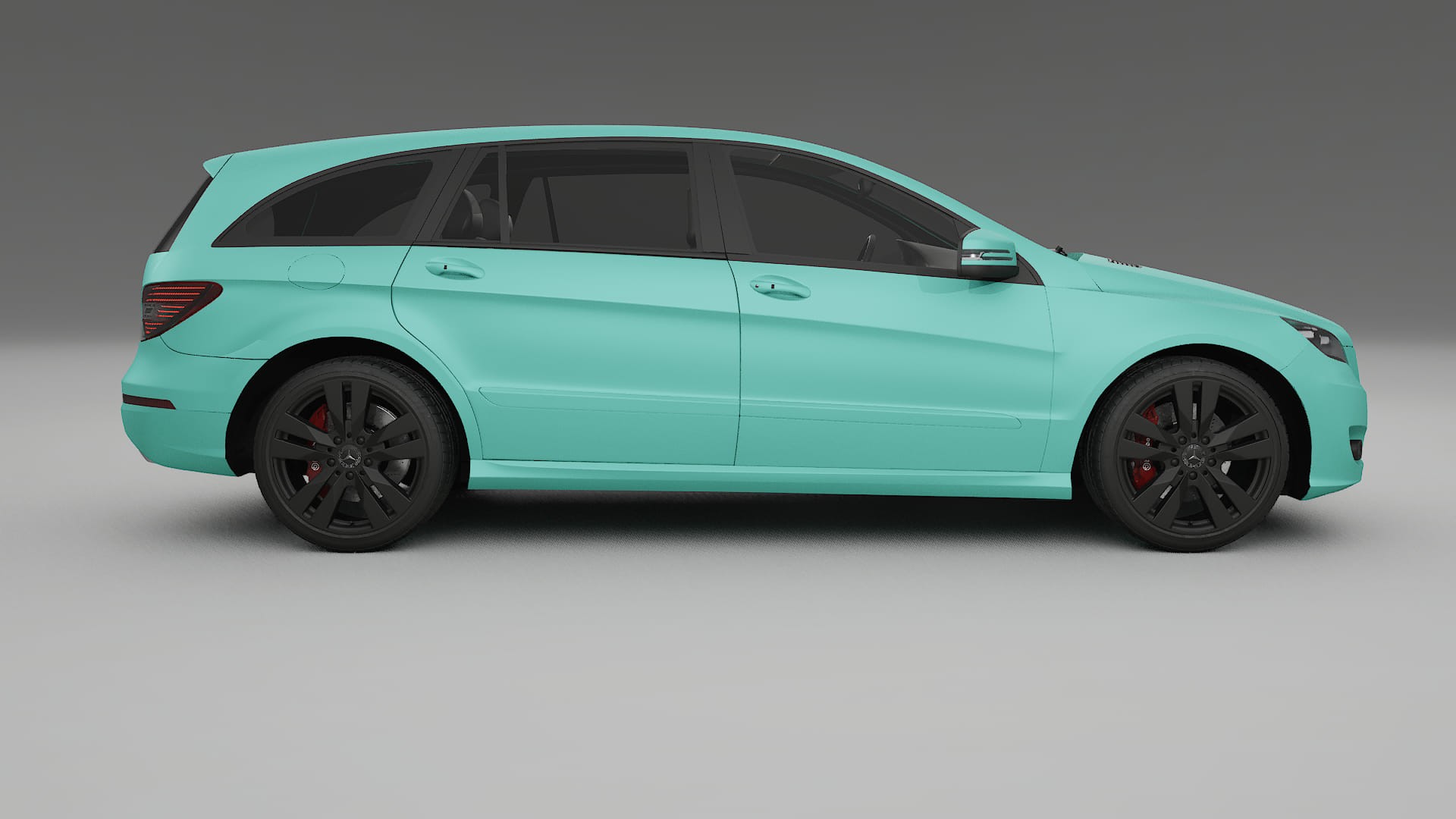 Mercedes R-class W251 facelift LCI TPU Paint Protection Film | FROST Color Change PPF Full Pre-Cut Kit