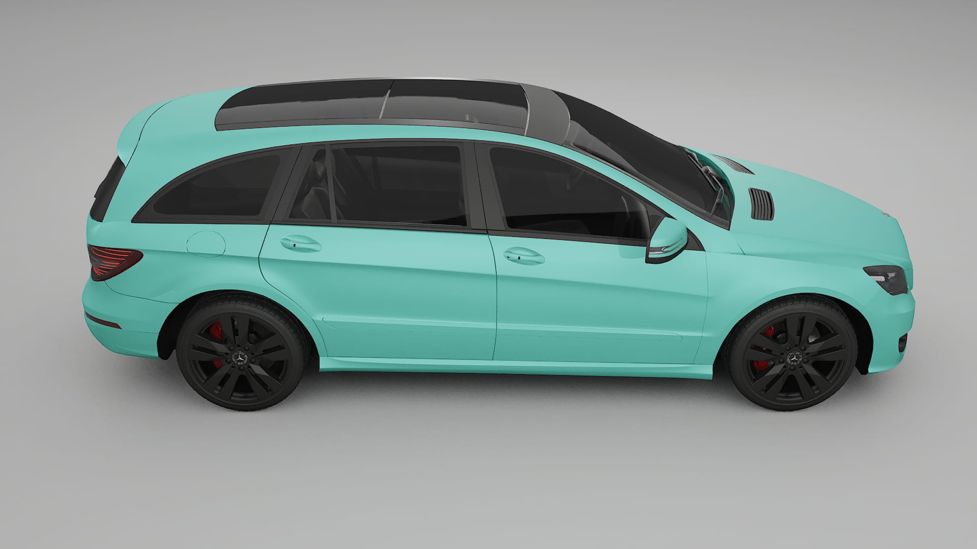 Mercedes R-class W251 facelift LCI TPU Paint Protection Film | FROST Color Change PPF Full Pre-Cut Kit