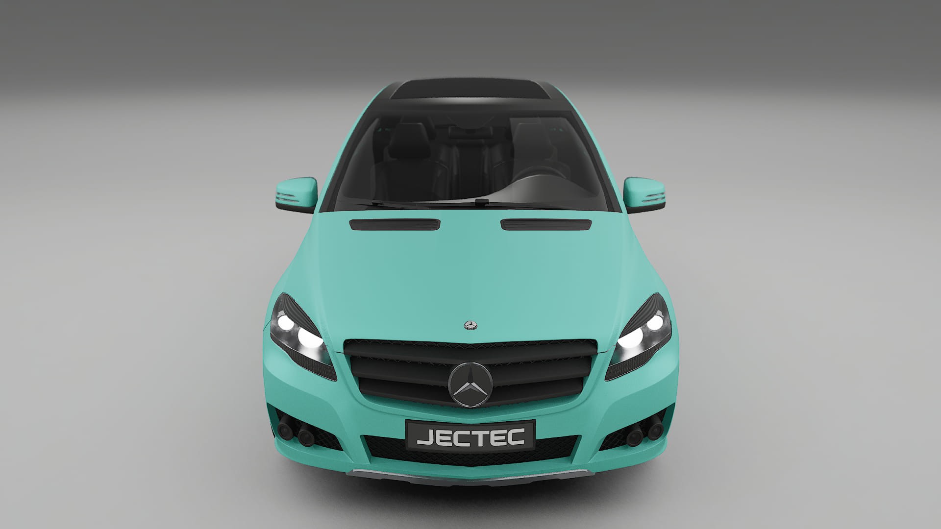 Mercedes R-class W251 facelift LCI TPU Paint Protection Film | FROST Color Change PPF Full Pre-Cut Kit