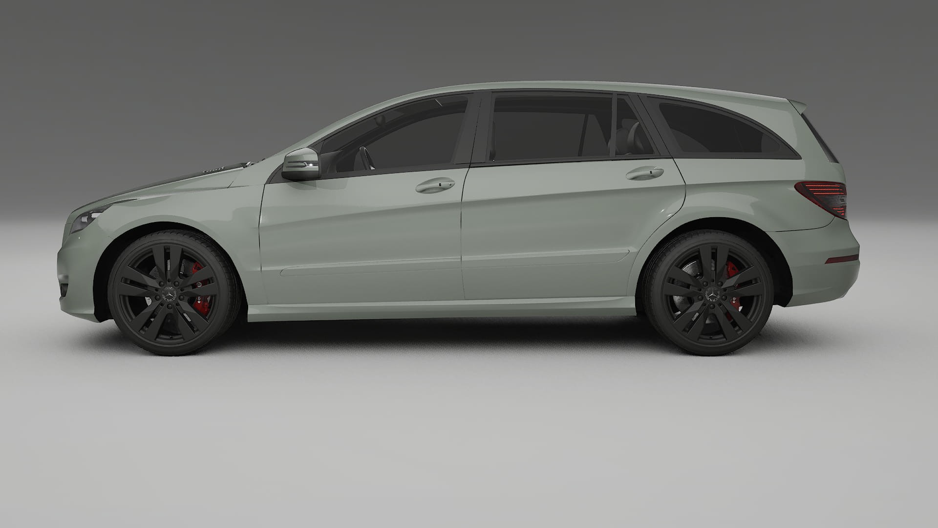 Mercedes R-class W251 facelift LCI TPU Paint Protection Film | SLATE Color Change PPF Full Pre-Cut Kit