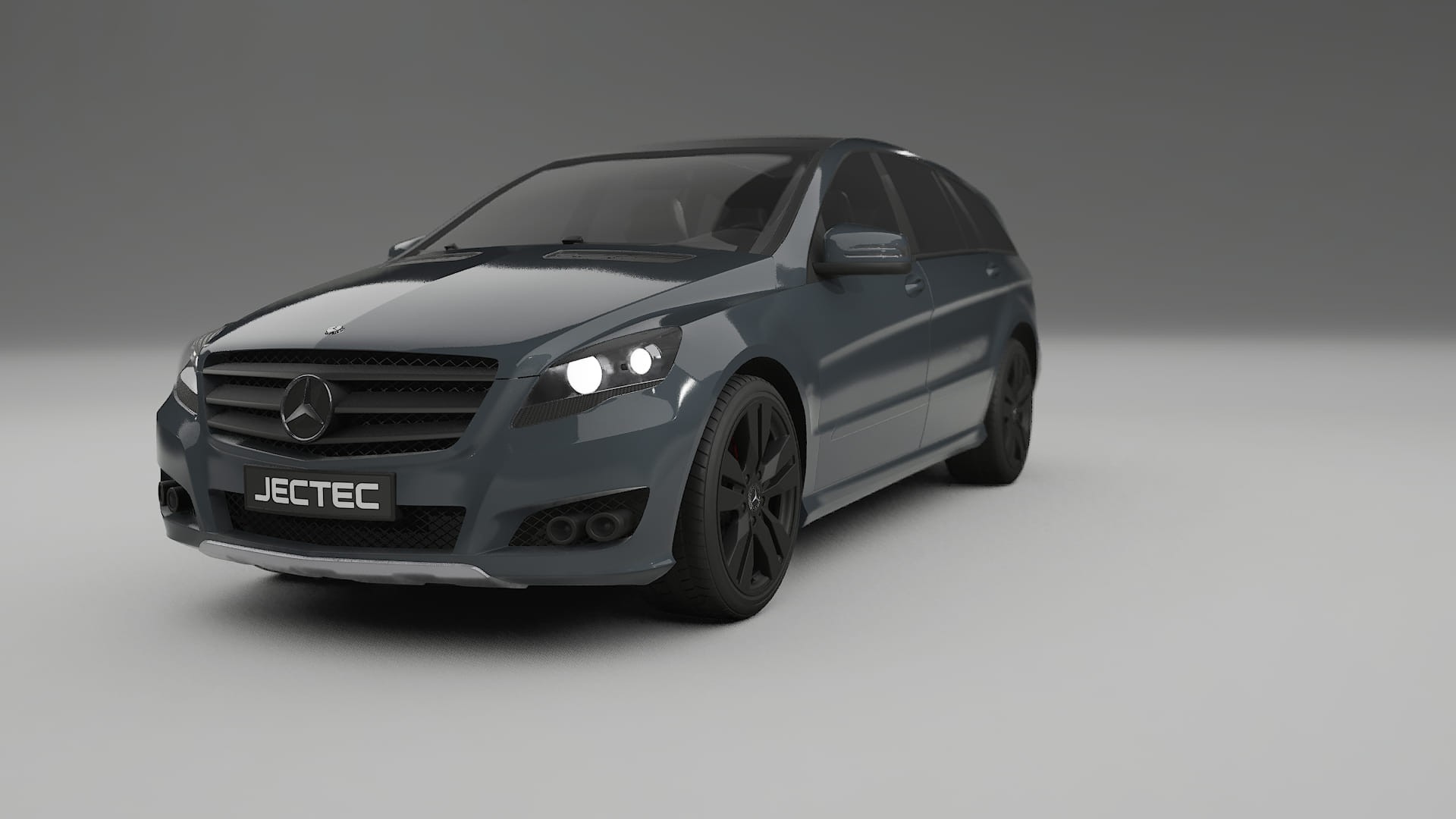 Mercedes R-class W251 facelift LCI TPU Paint Protection Film | GRANITE Color Change PPF Full Pre-Cut Kit