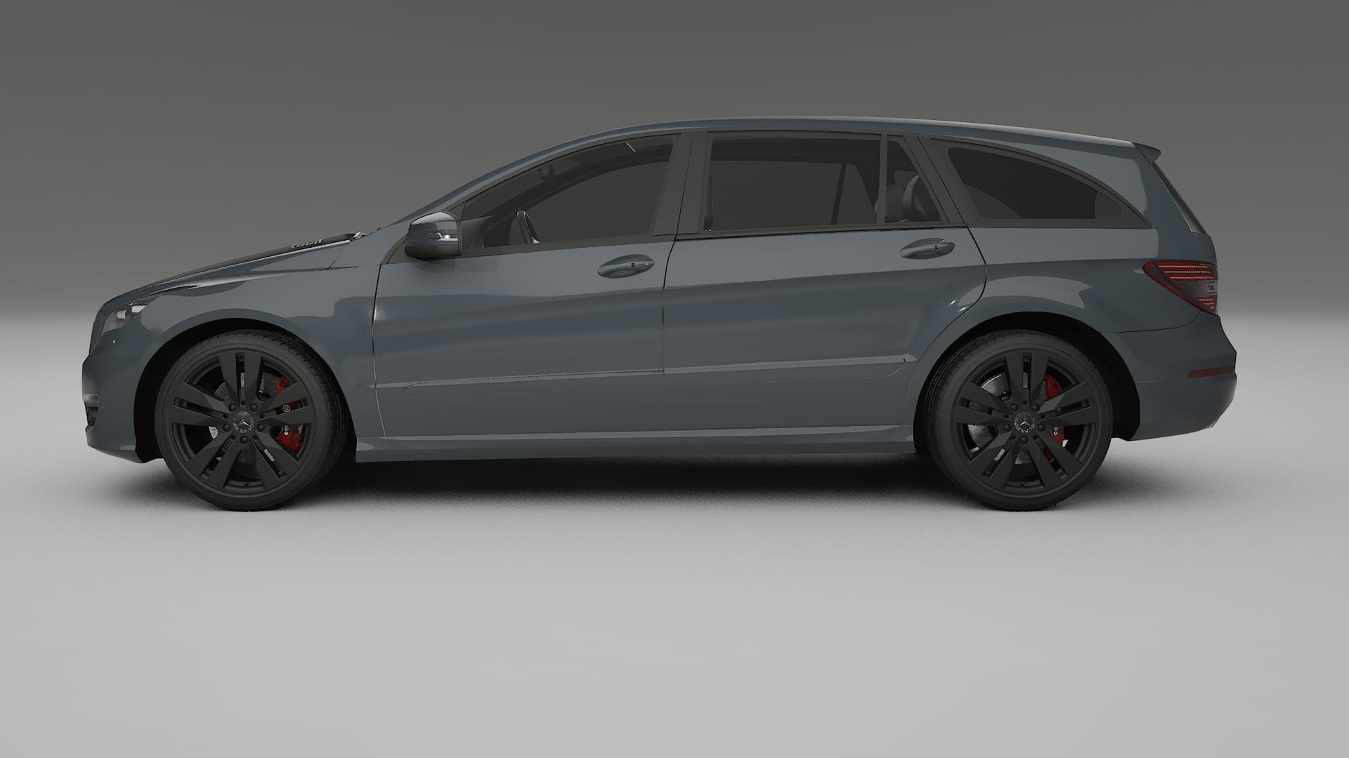 Mercedes R-class W251 facelift LCI TPU Paint Protection Film | GRANITE Color Change PPF Full Pre-Cut Kit